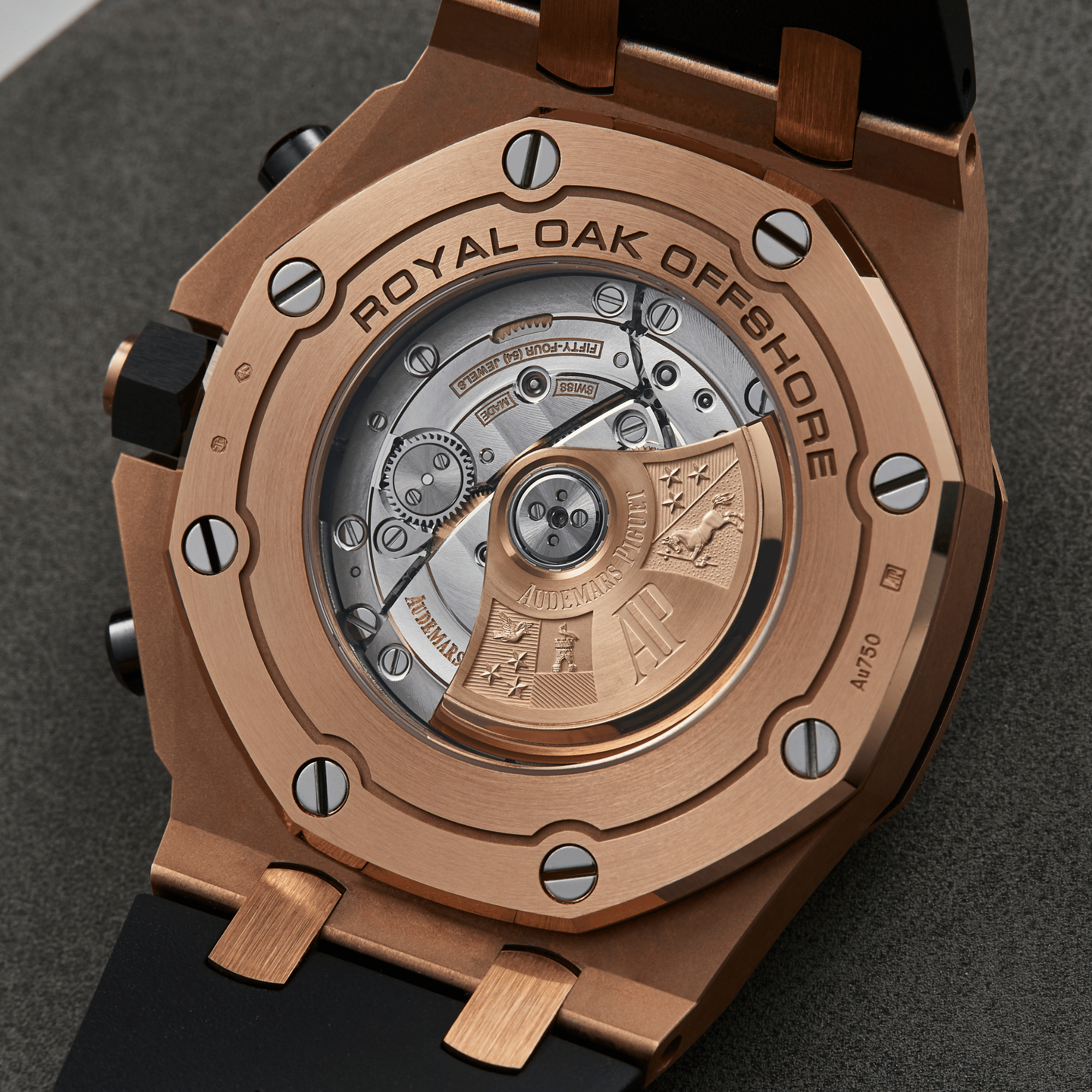 Royal Oak Offshore Rose Gold Black Dial 42mm Product Image