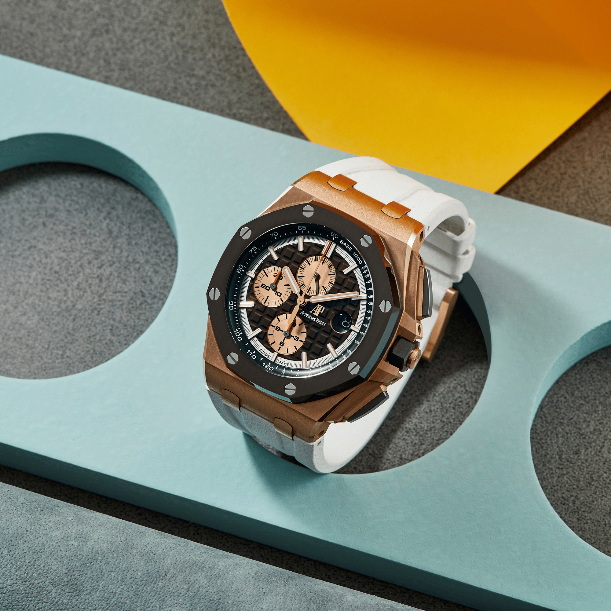 Royal Oak Offshore Rose Gold Brown Dial 44mm Product Image
