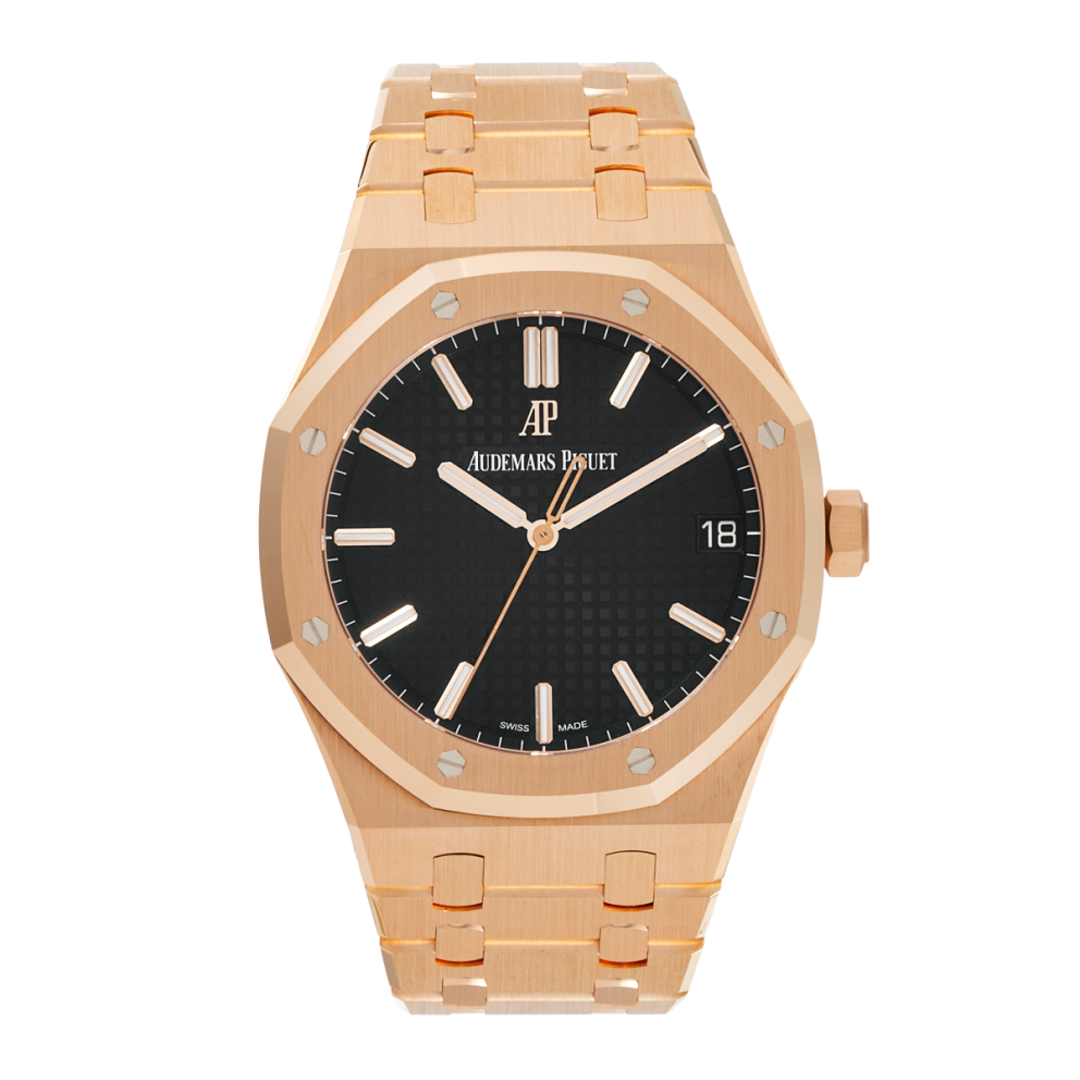 Royal Oak Selfwinding Rose Gold Black Dial 41mm Product Image
