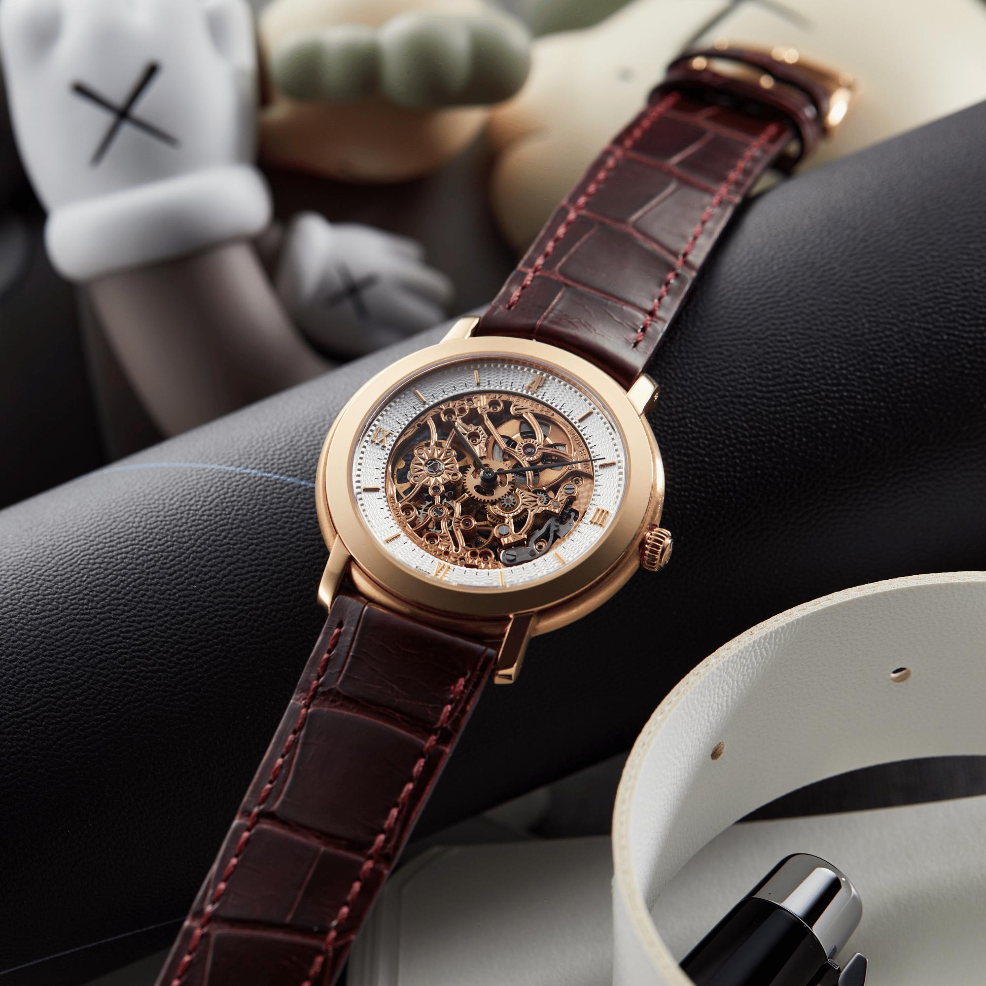Jules Audemars Skeleton Rose Gold Skelton Dial 36mm Product Image