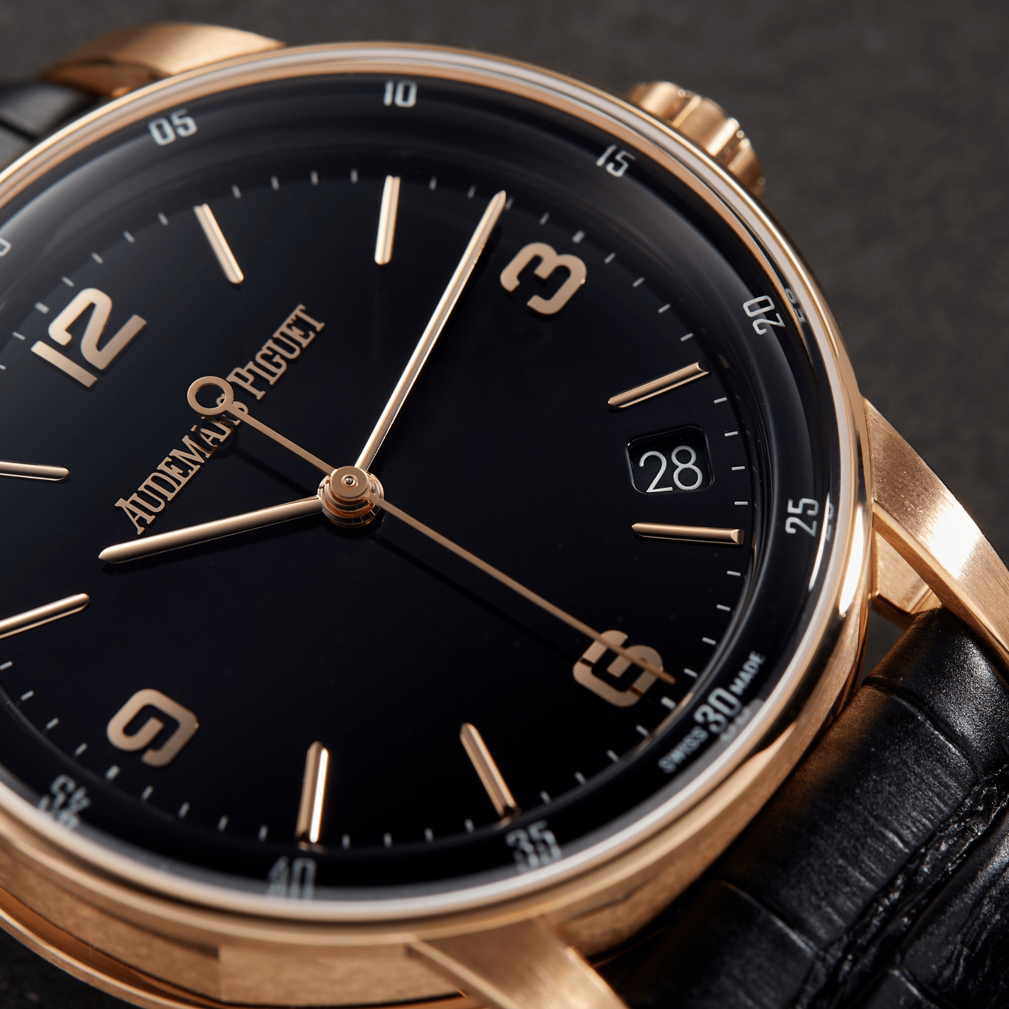 Code 11.59 Rose Gold Black Dial 41mm Product Image