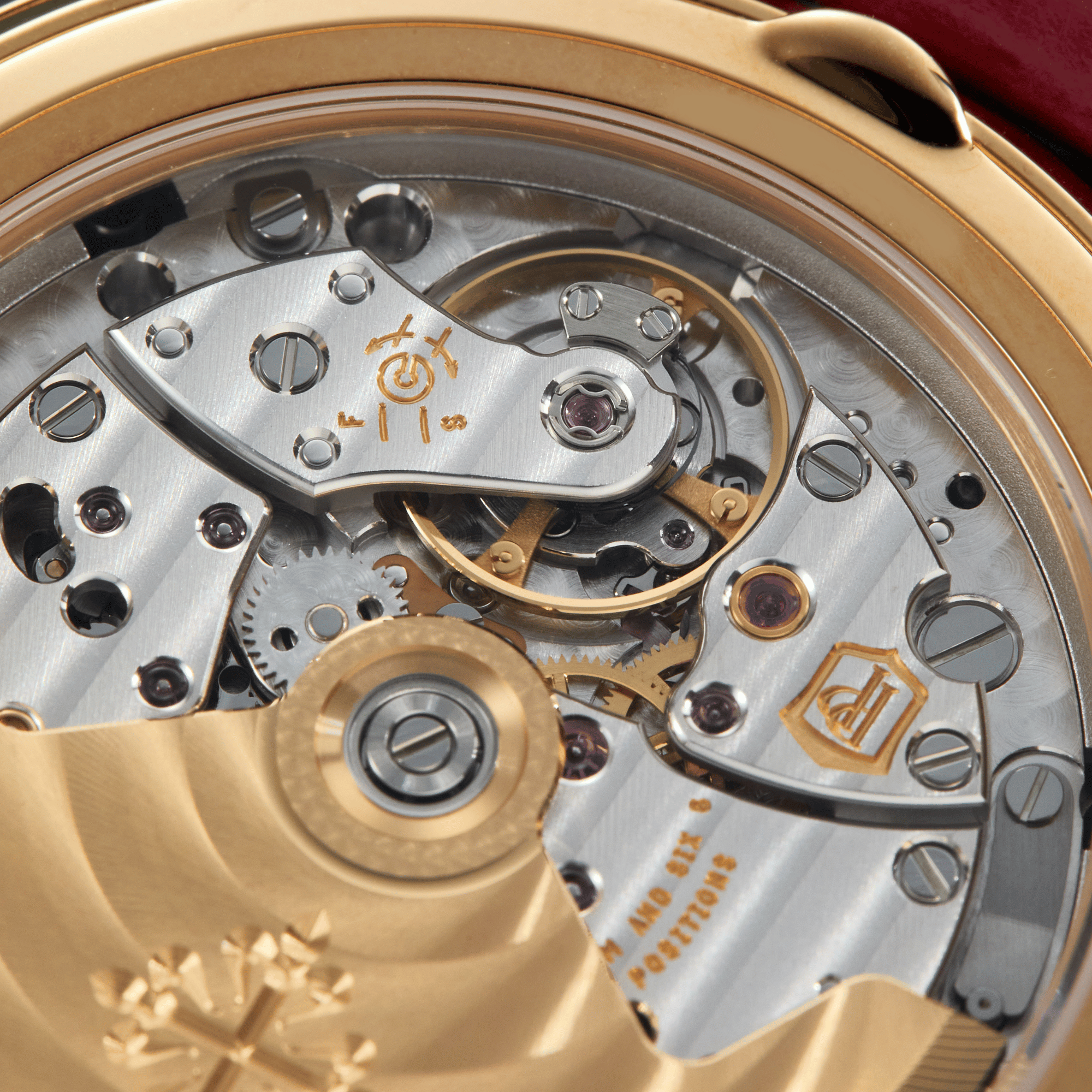 Annual Calendar Rose Gold Diamond Silver Dial 38mm Product Image