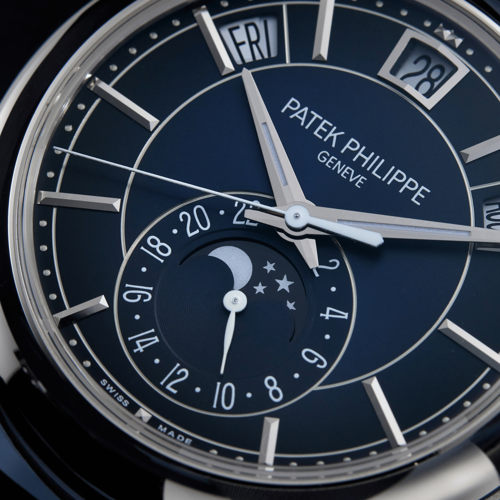 Annual Calendar White Gold Blue Dial 40mm Product Image 12