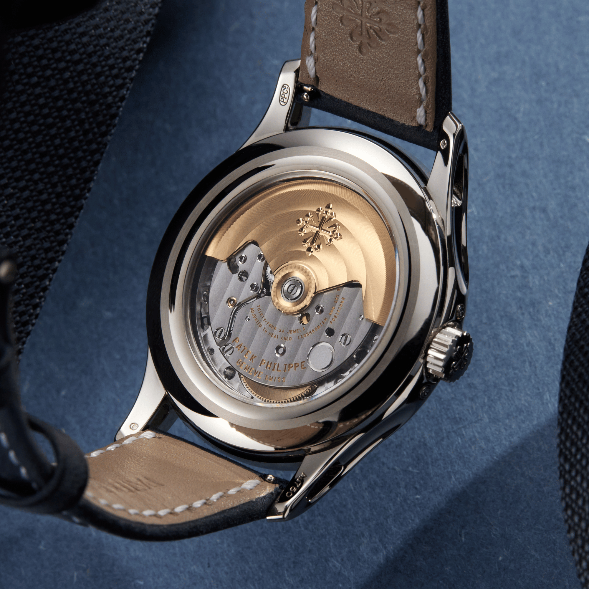 Annual Calendar White Gold Blue Dial 40mm Product Image 16