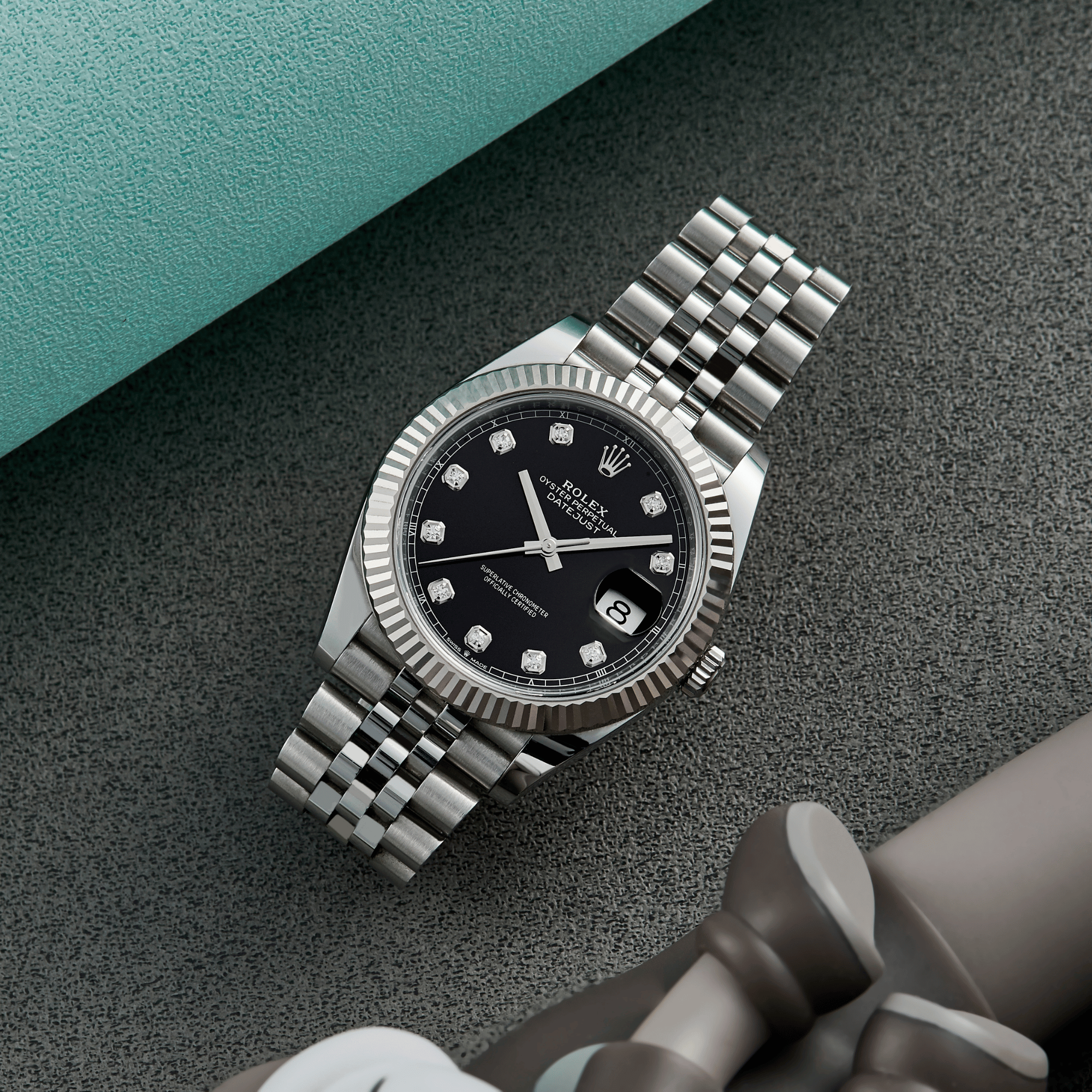 Datejust Steel Jubilee Black Dial 41mm Product Image 8