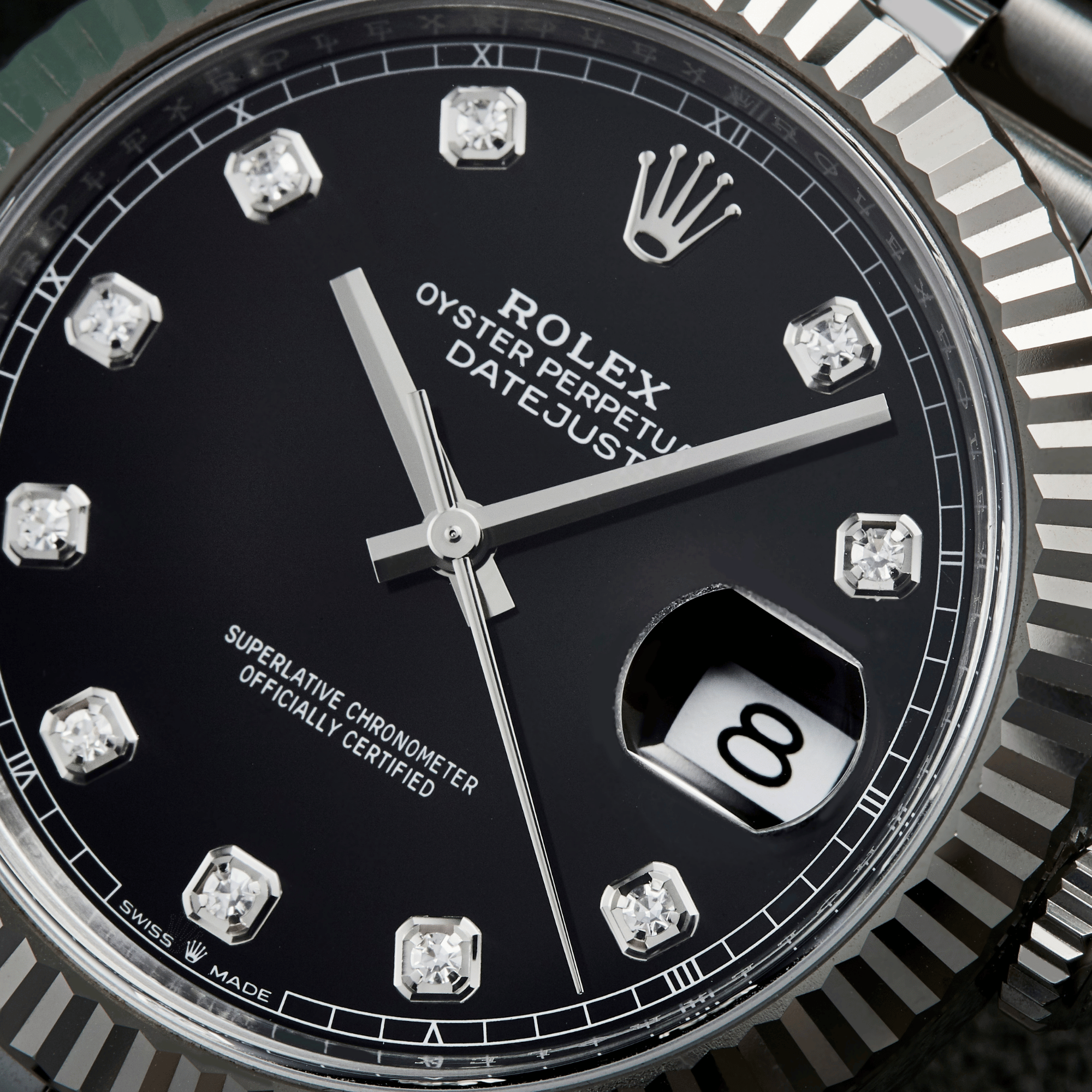 Datejust Steel Jubilee Black Dial 41mm Product Image 9