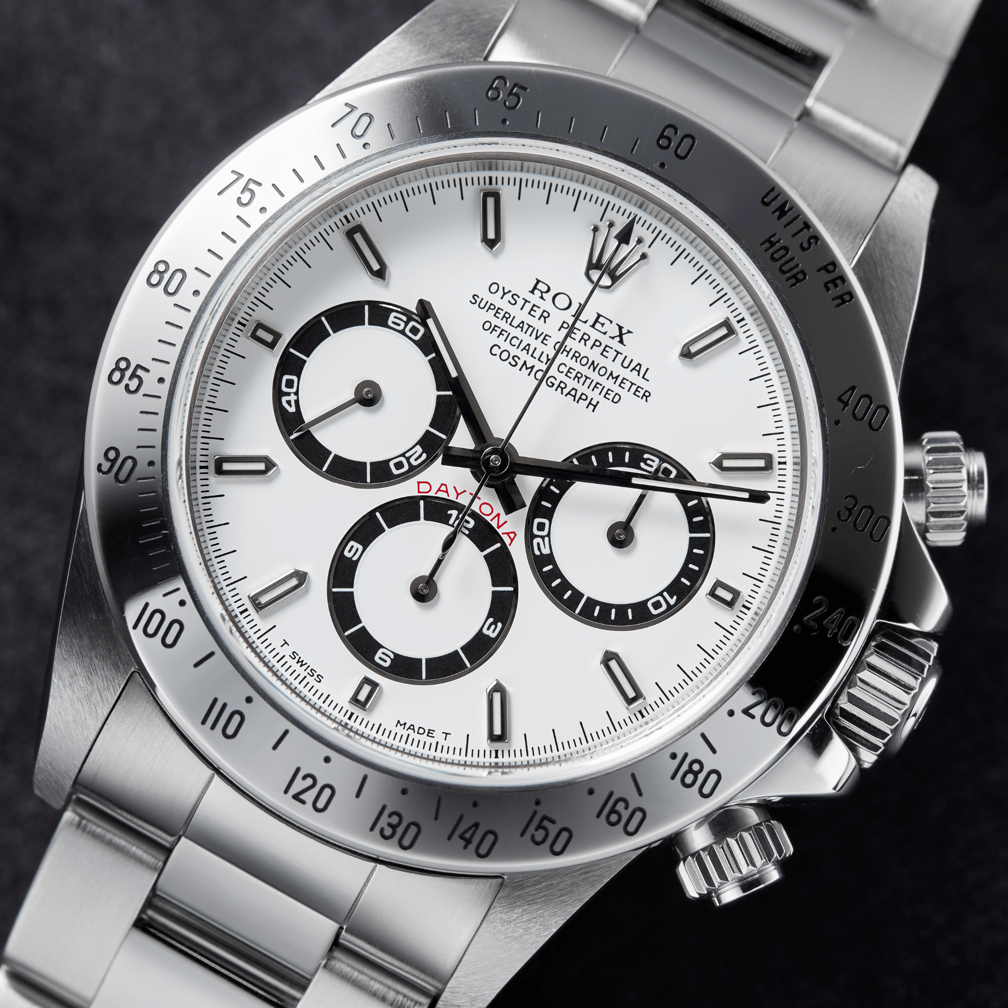 Daytona Steel White Dial "Zenith" 40mm Product Image 12