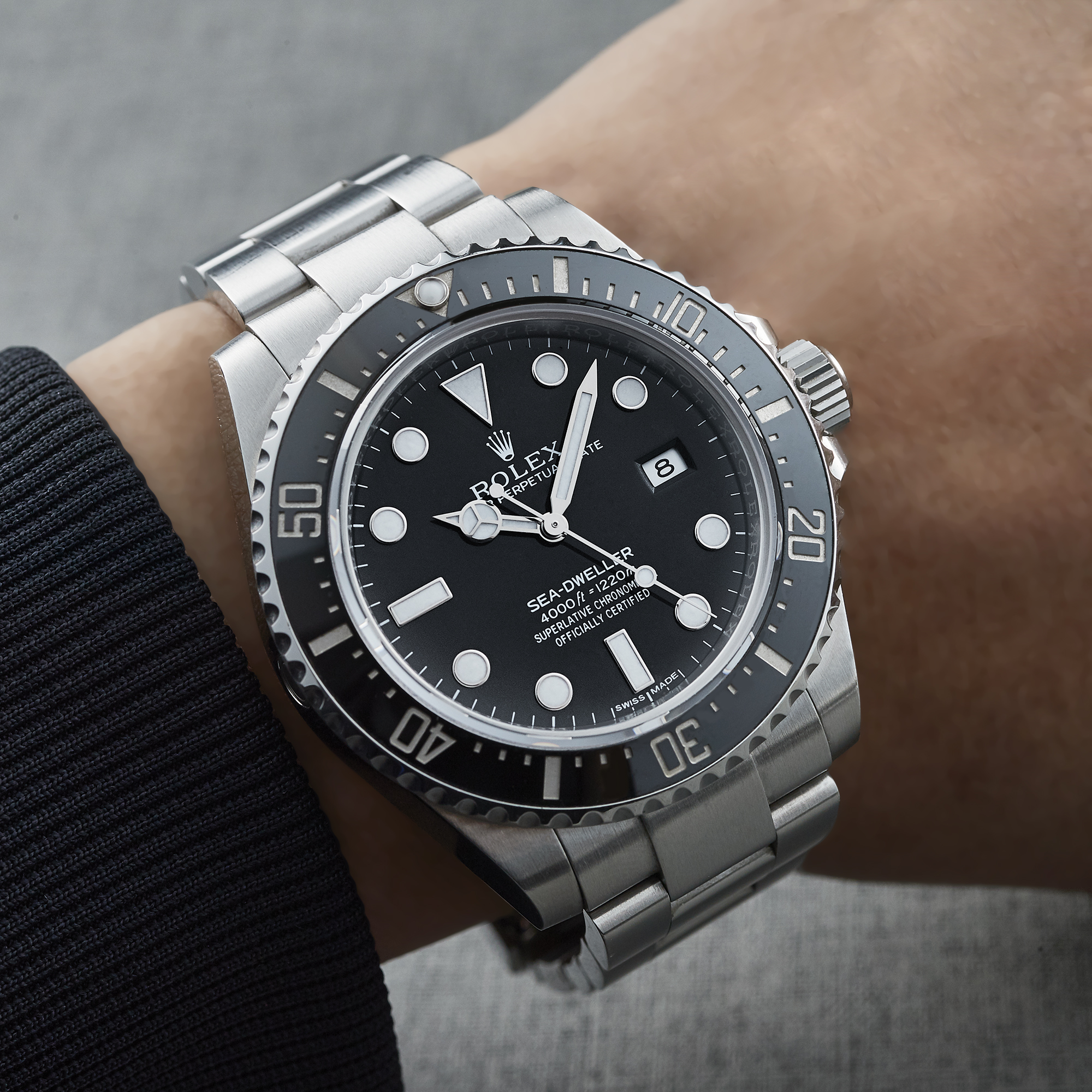 Sea-Dweller Stainless Steel Black Dial Product Image