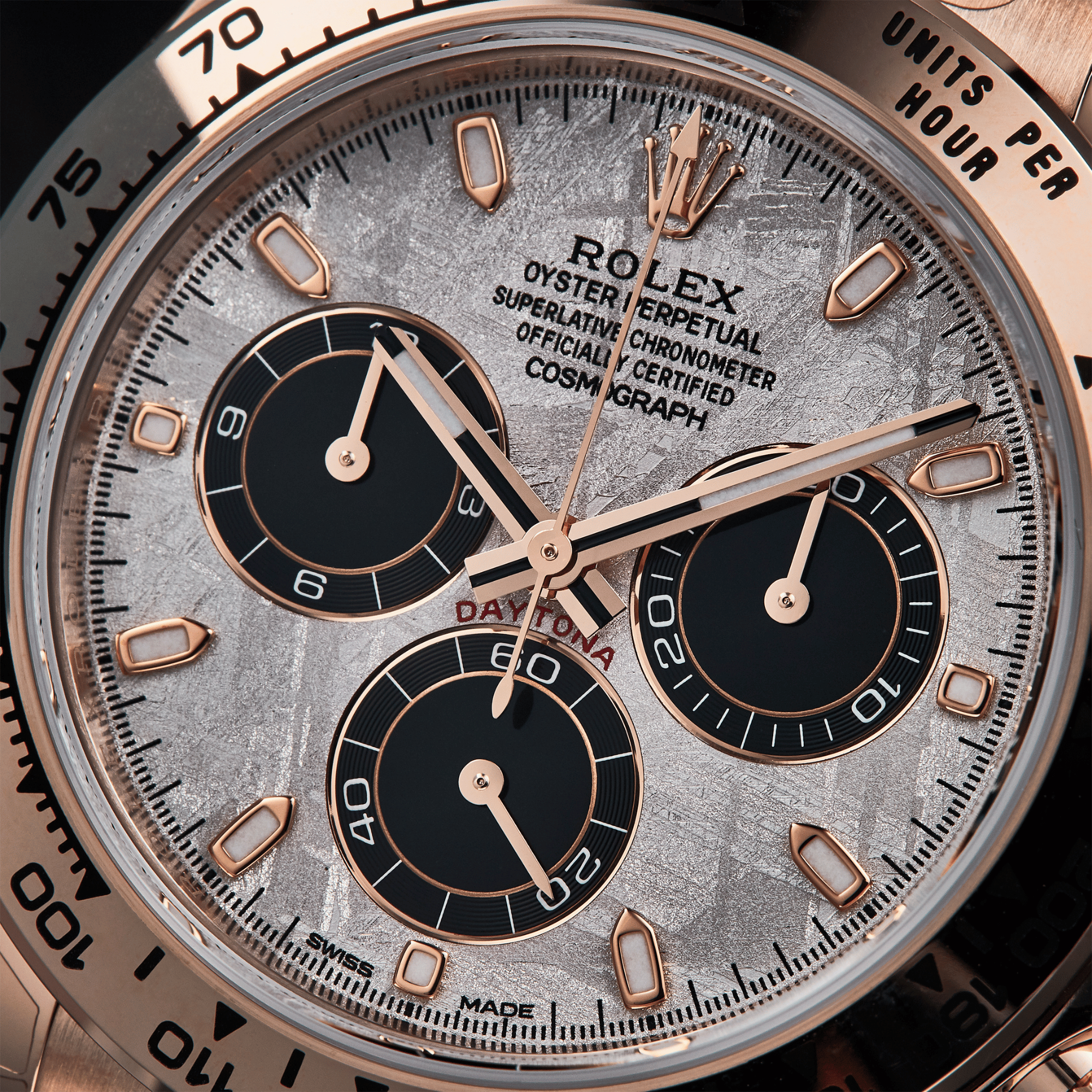 Daytona Rose Gold Meteorite Dial 40mm Product Image 3