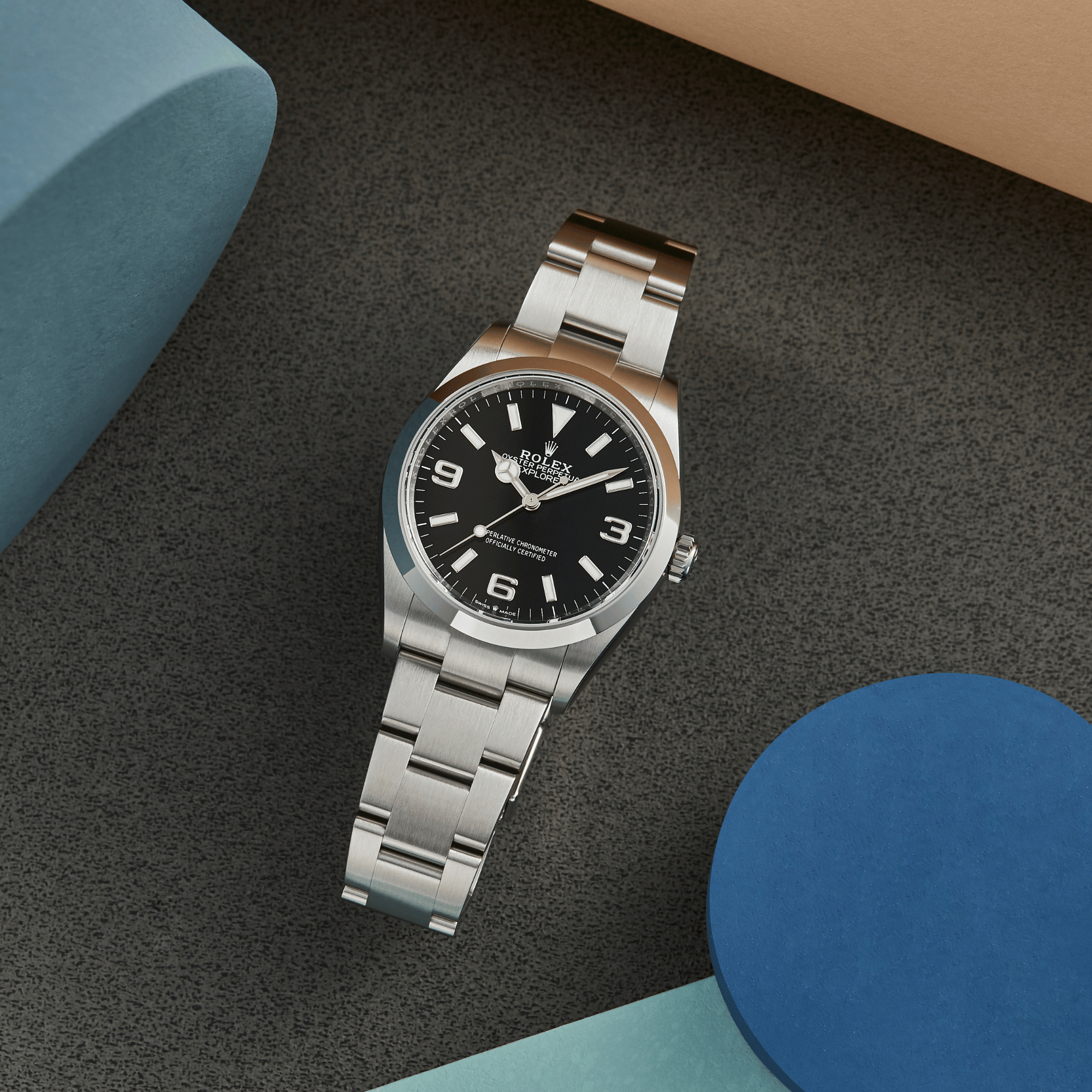Explorer Steel Black Dial 36mm Product Image 6