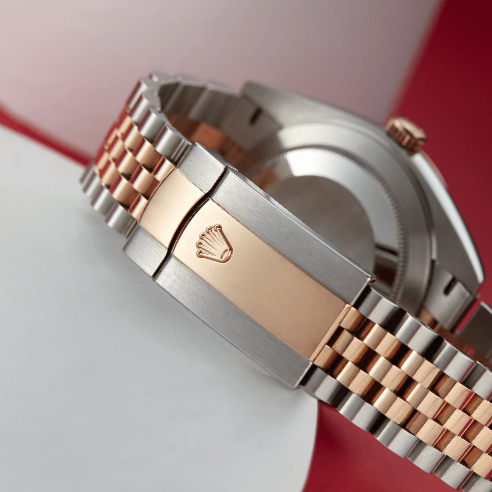 Datejust Rose Gold & Steel Jubilee Brown Dial 41mm Product Image 11