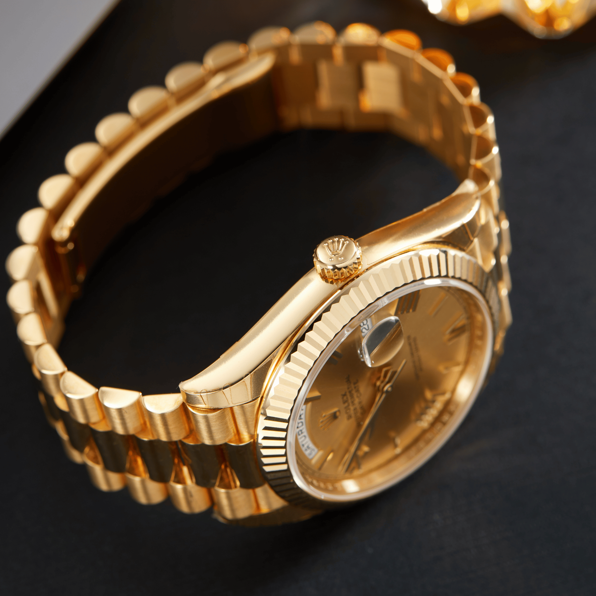 Day-Date Yellow Gold Champagne Dial 40mm Product Image 15