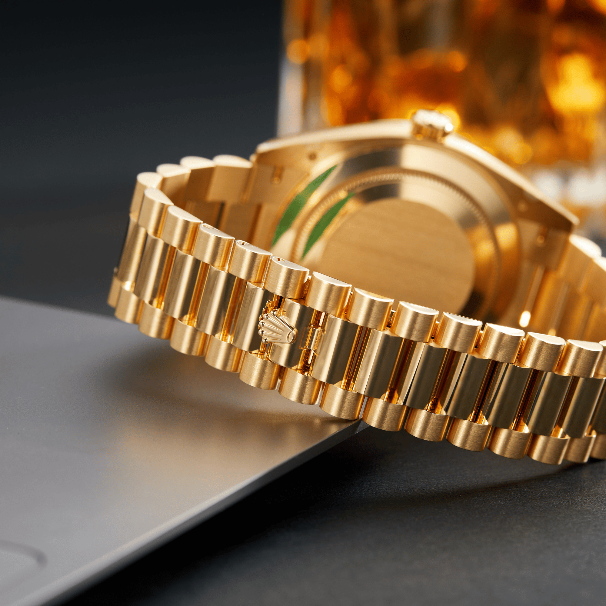 Day-Date Yellow Gold Champagne Dial 40mm Product Image 16