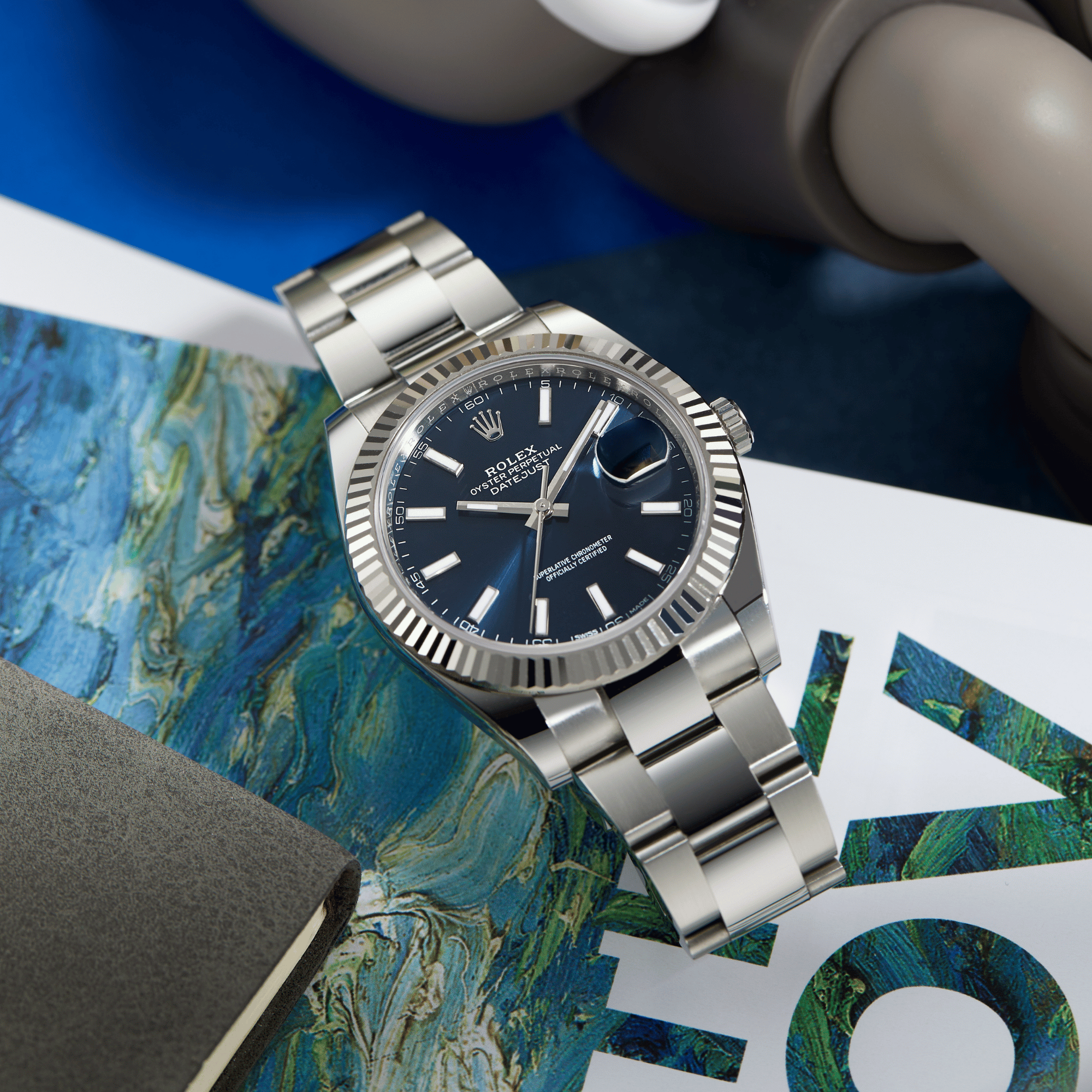 Datejust Steel Blue Dial 41mm Product Image 7