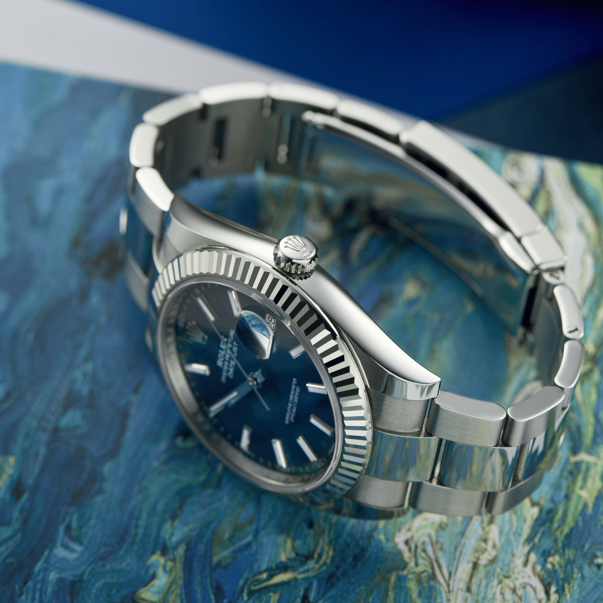 Datejust Steel Blue Dial 41mm Product Image 8