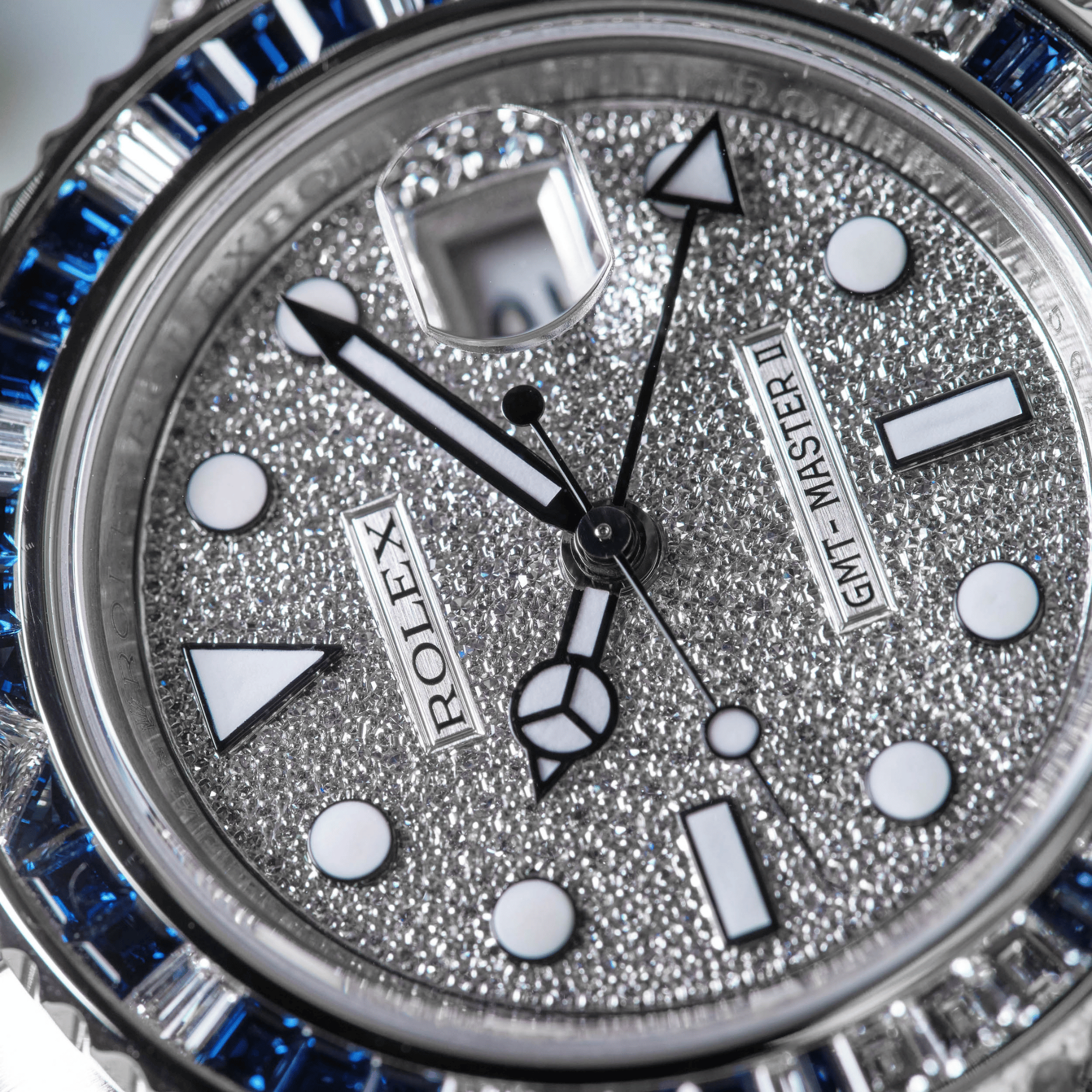 GMT-Master II White Gold Diamond Pave Dial 40mm Product Image