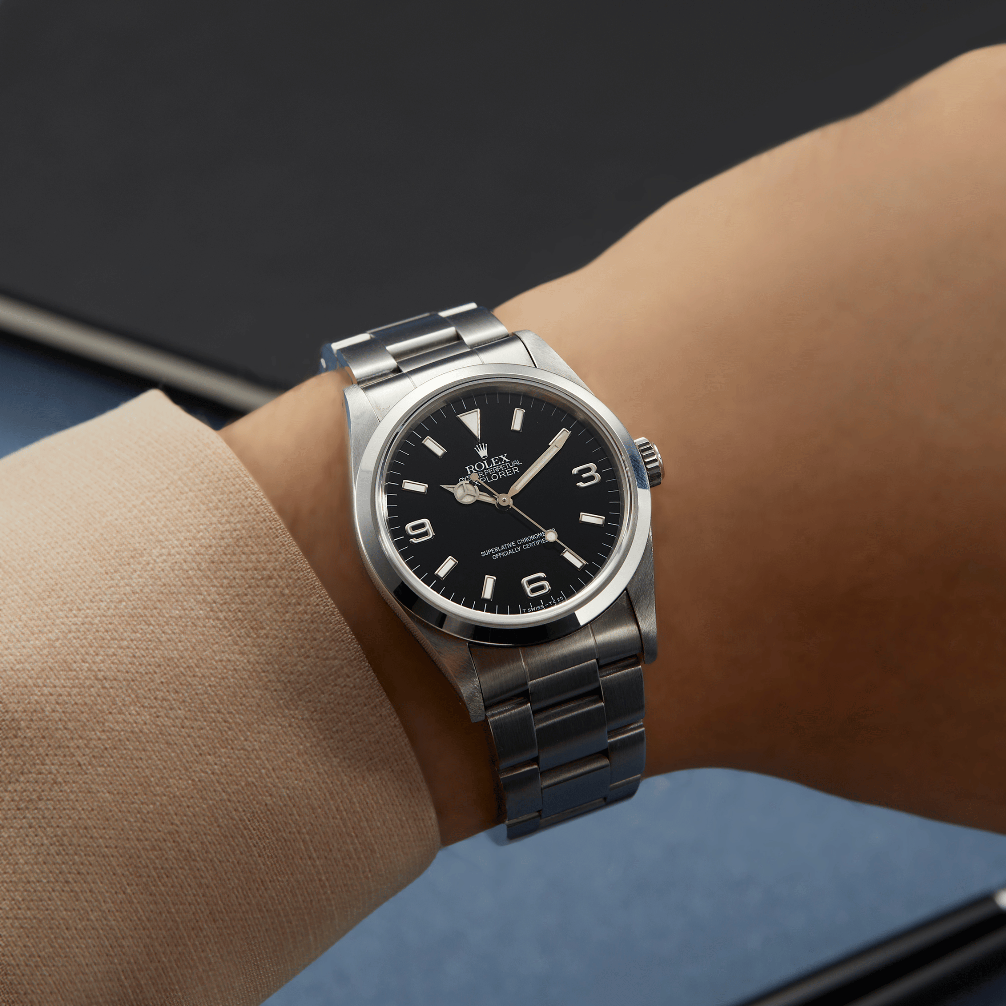 Vintage Explorer 1 Steel Black Dial 36mm Product Image