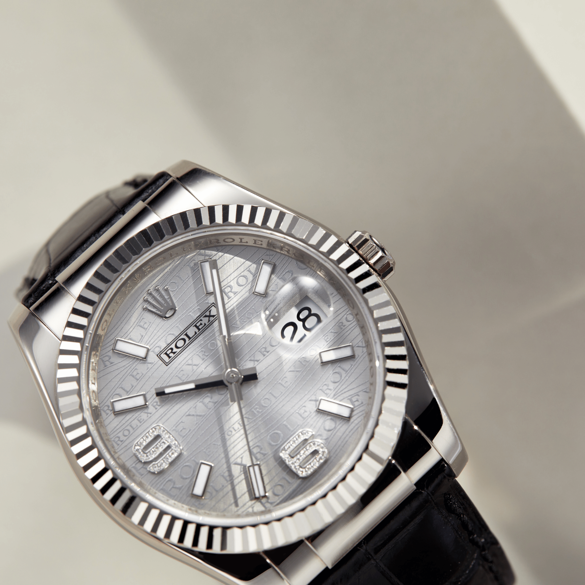 Datejust White Gold Silver Dial 36mm Product Image
