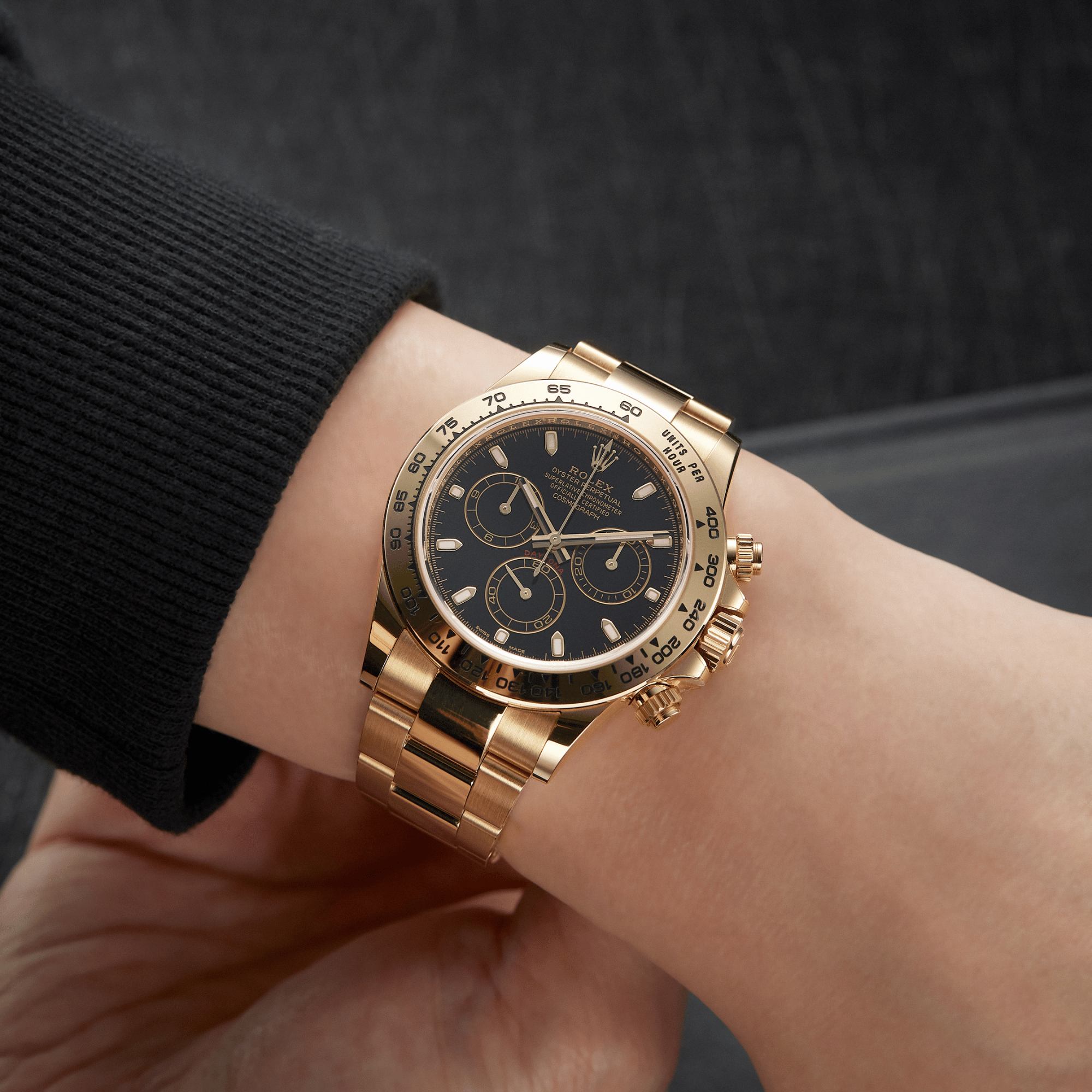 Daytona Yellow Gold Black Dial 40mm Product Image 8