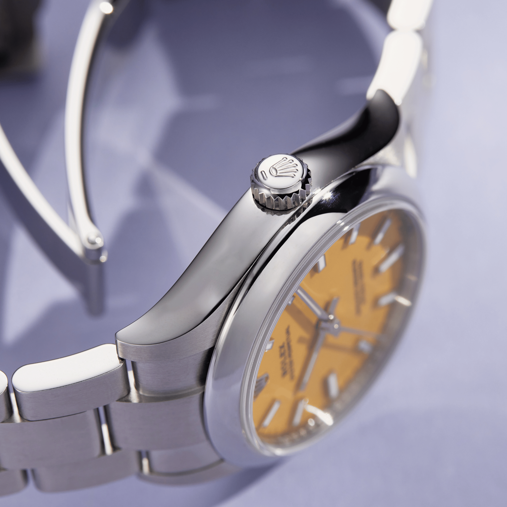 Oyster Perpetual Steel Yellow Dial 31mm Product Image