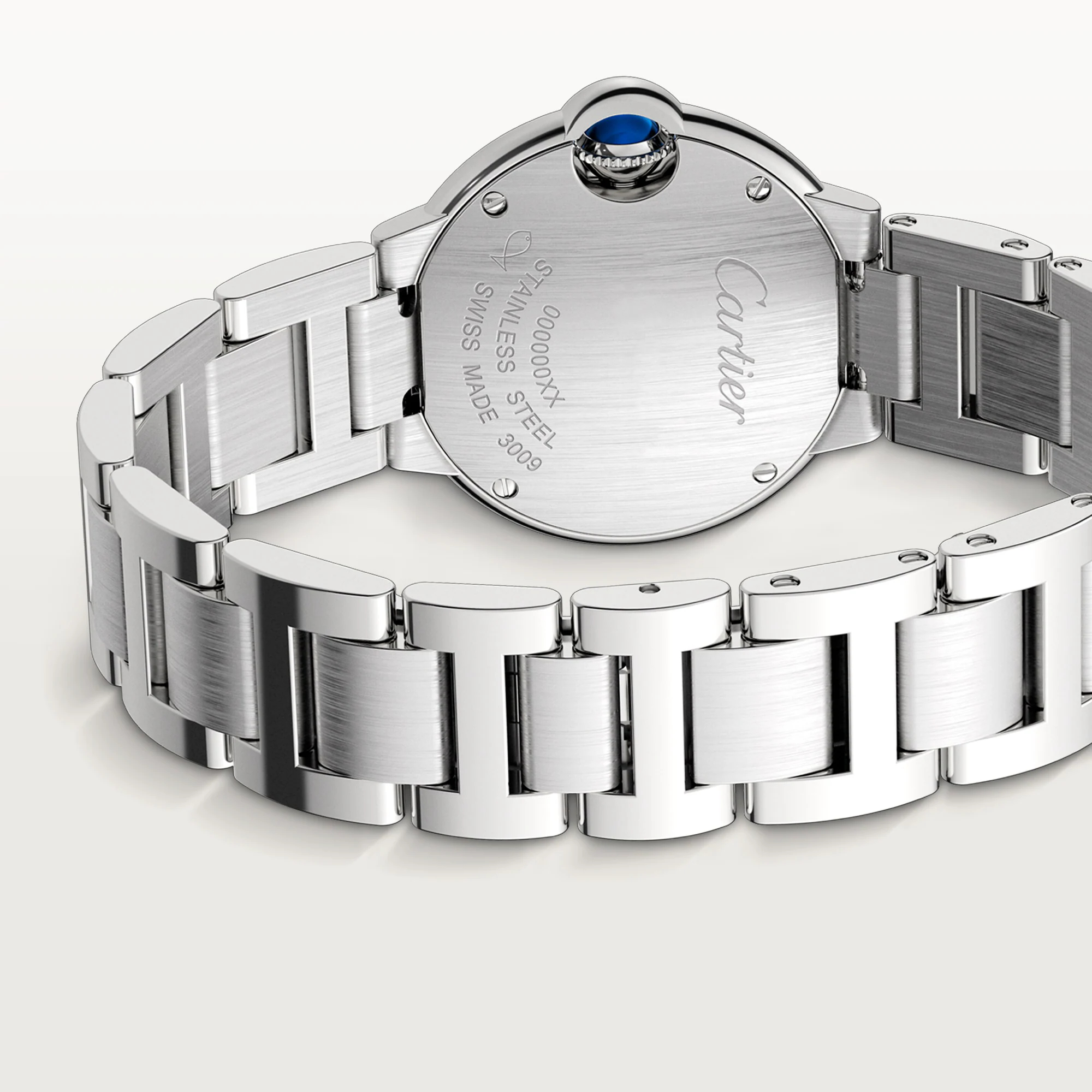 Ballon Bleu de Cartier Steel Diamond White Dial 28mm Product Image 3