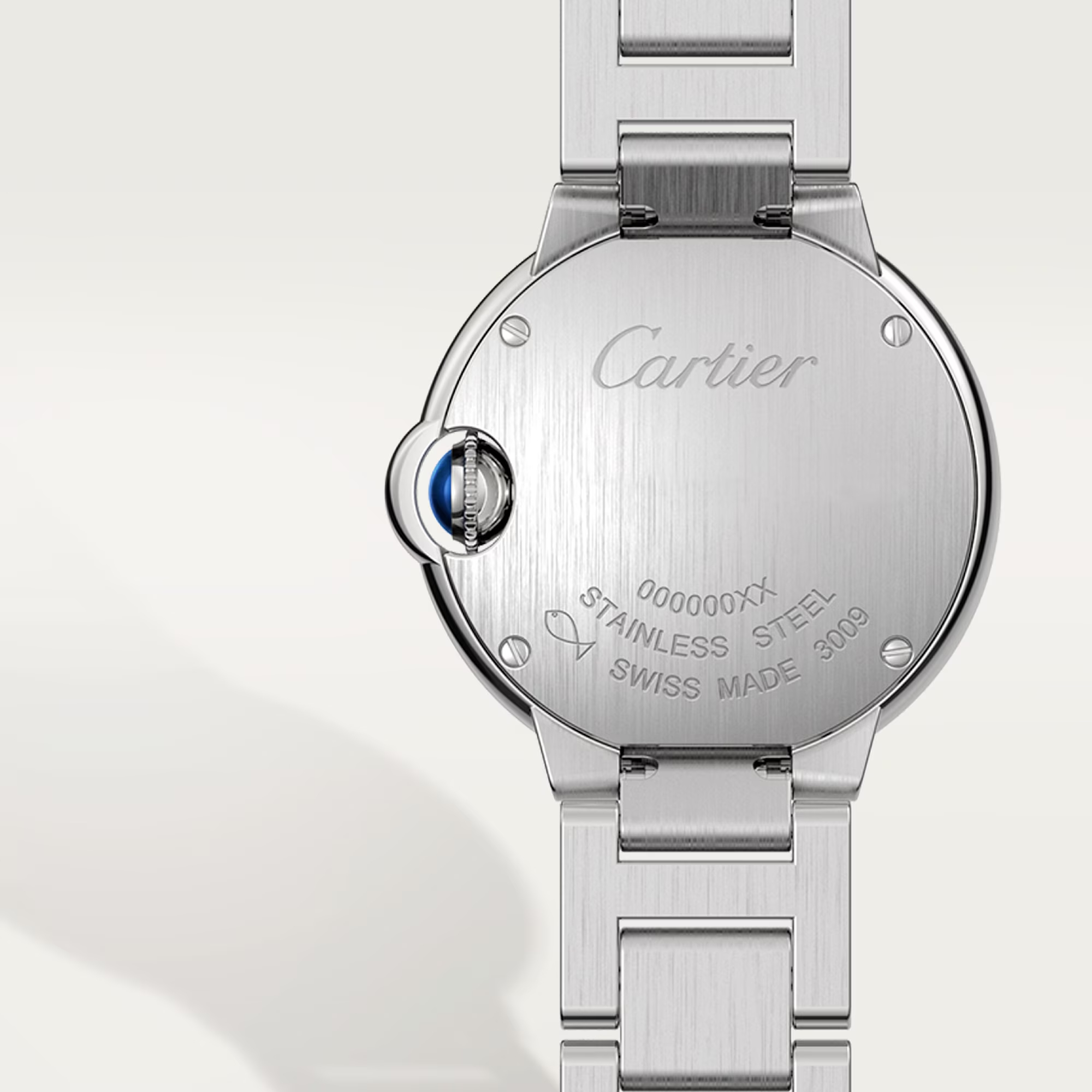 Ballon Bleu de Cartier Steel Diamond White Dial 28mm Product Image 4