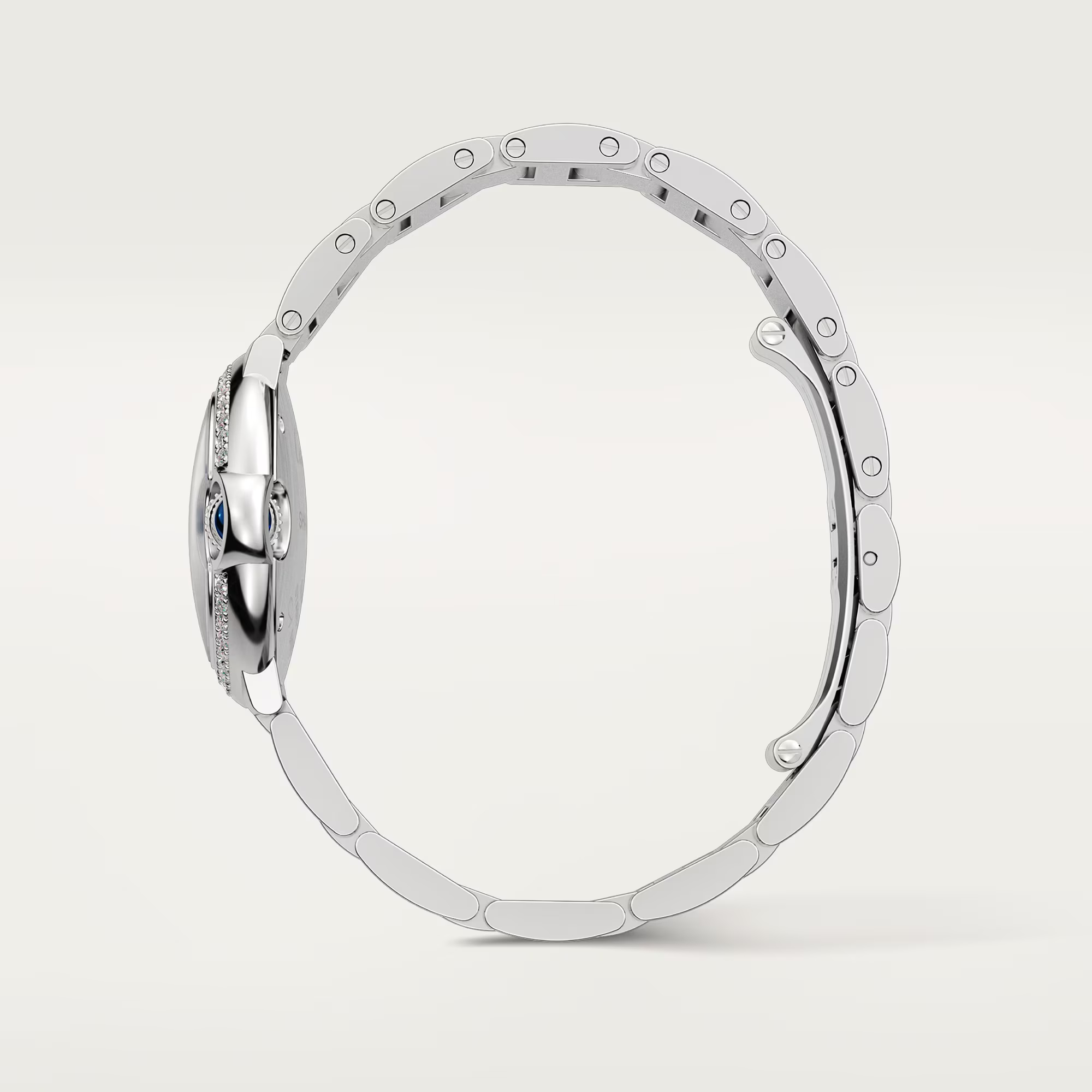 Ballon Bleu de Cartier Steel Diamond White Dial 28mm Product Image 5
