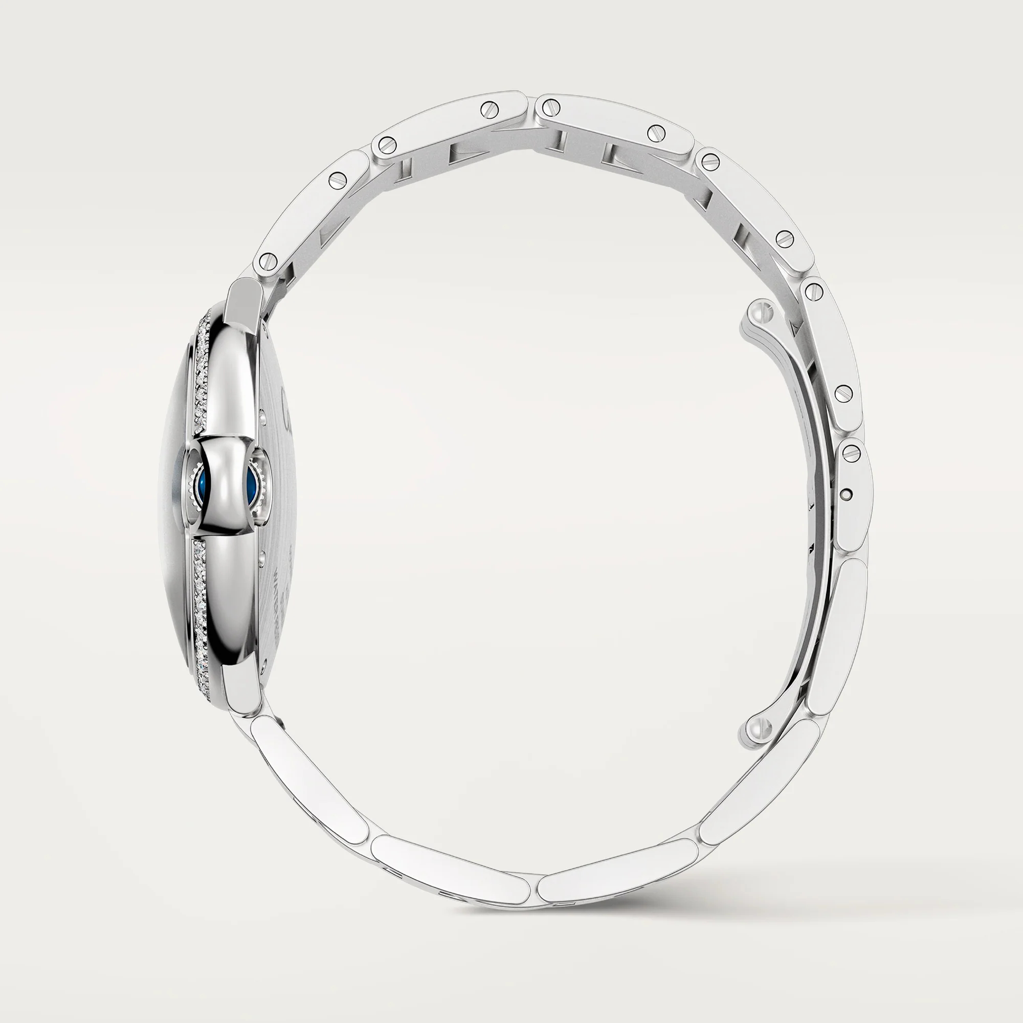 Ballon Bleu de Cartier Steel Diamond Silver Dial 36mm Product Image 5