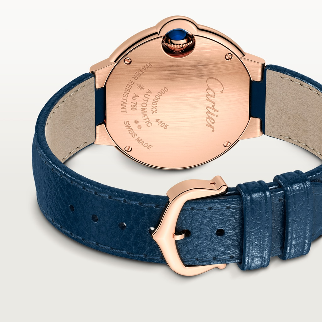 Ballon Bleu de Cartier Rose Gold Silver Dial 33mm Product Image 4