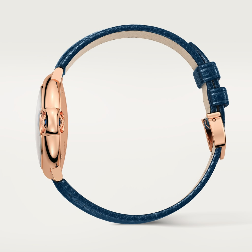 Ballon Bleu de Cartier Rose Gold Silver Dial 33mm Product Image 5