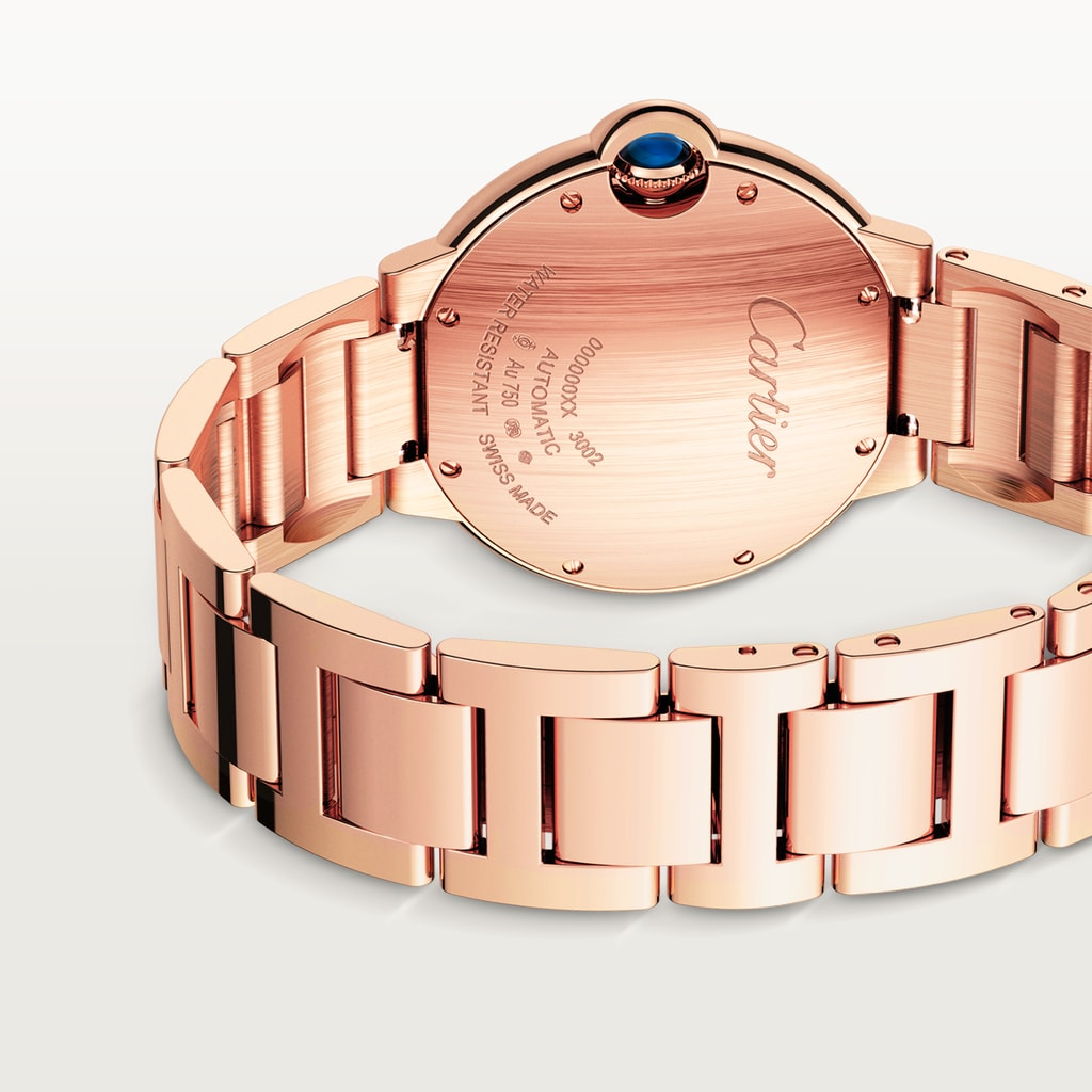 Ballon Bleu de Cartier Rose Gold Diamond Silver Dial 36mm Product Image 3