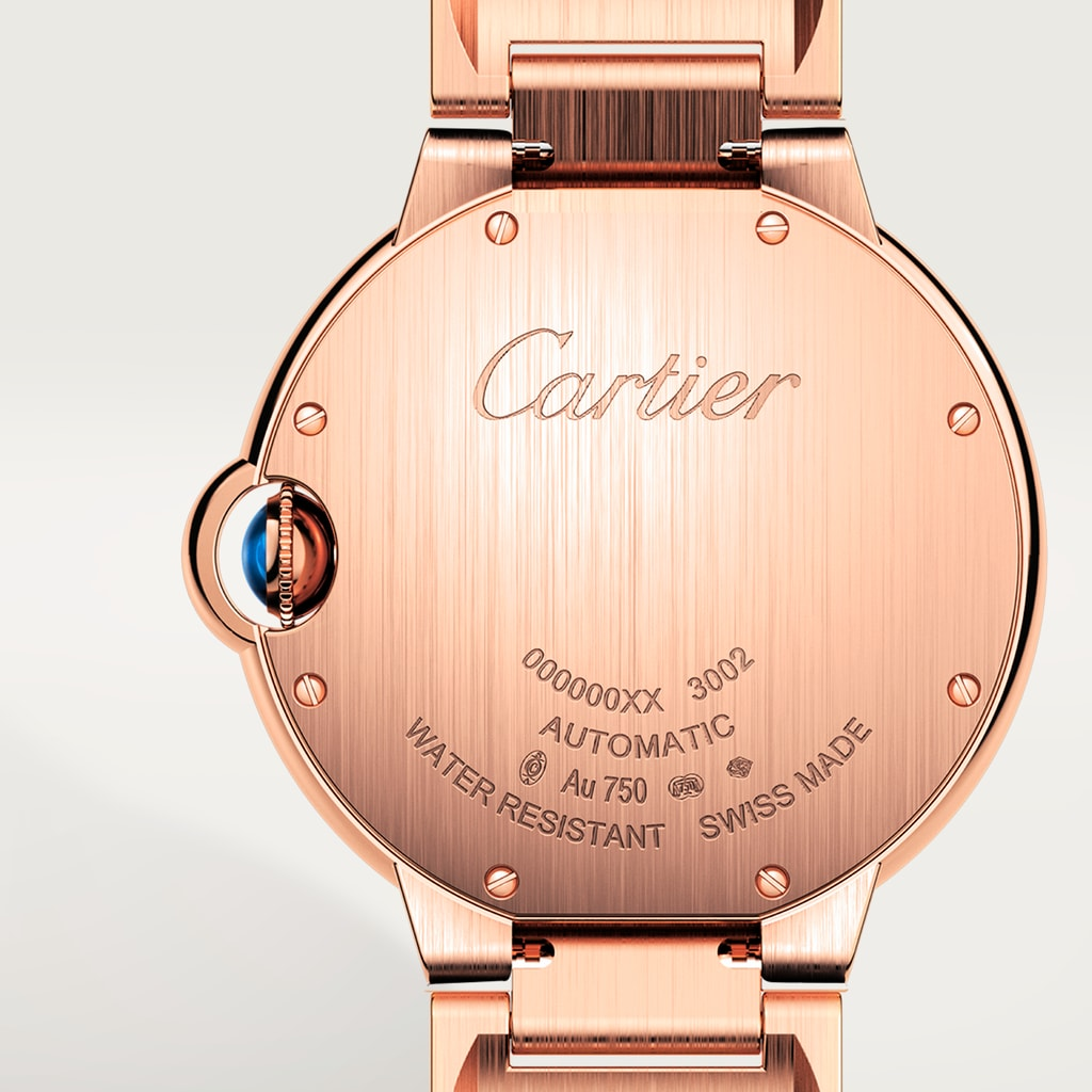 Ballon Bleu de Cartier Rose Gold Diamond Silver Dial 36mm Product Image 4
