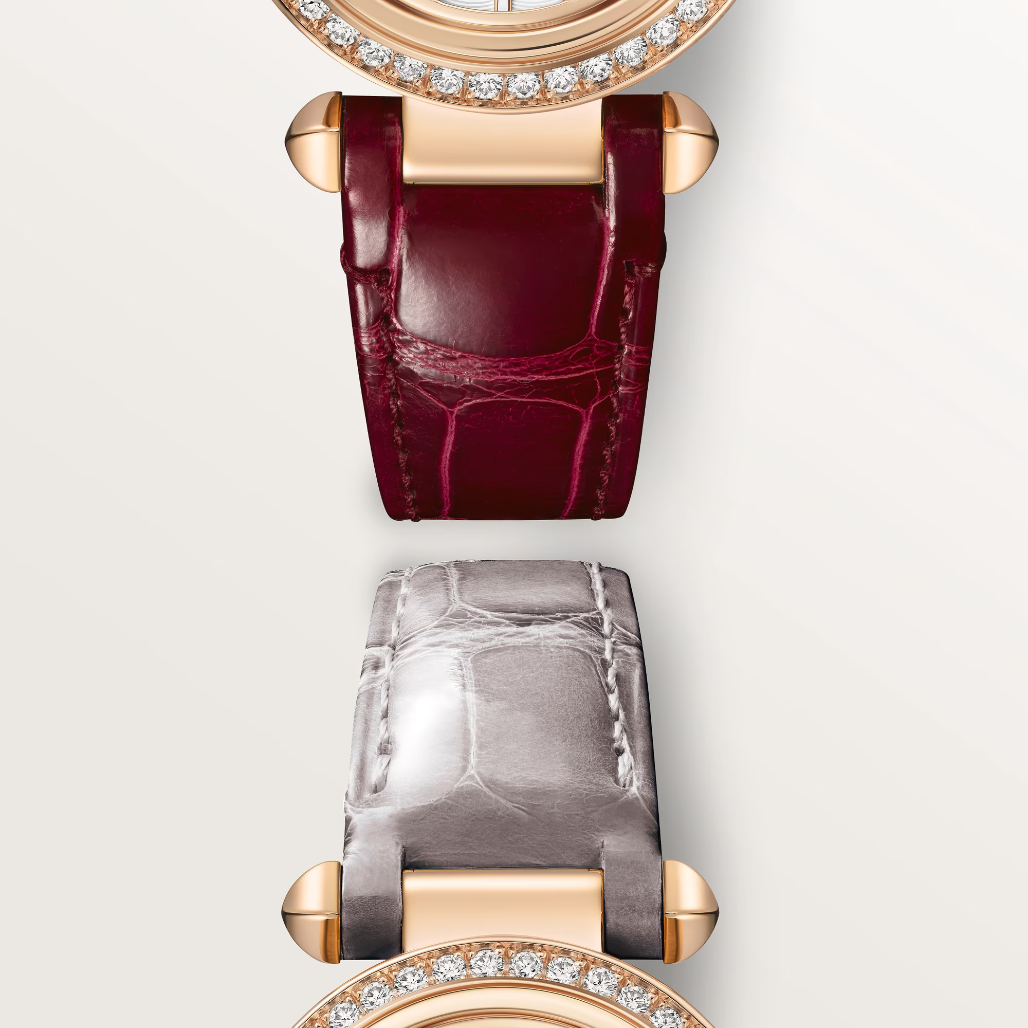 Pasha de Cartier Rose Gold Diamond Silver Dial 30m Product Image 5