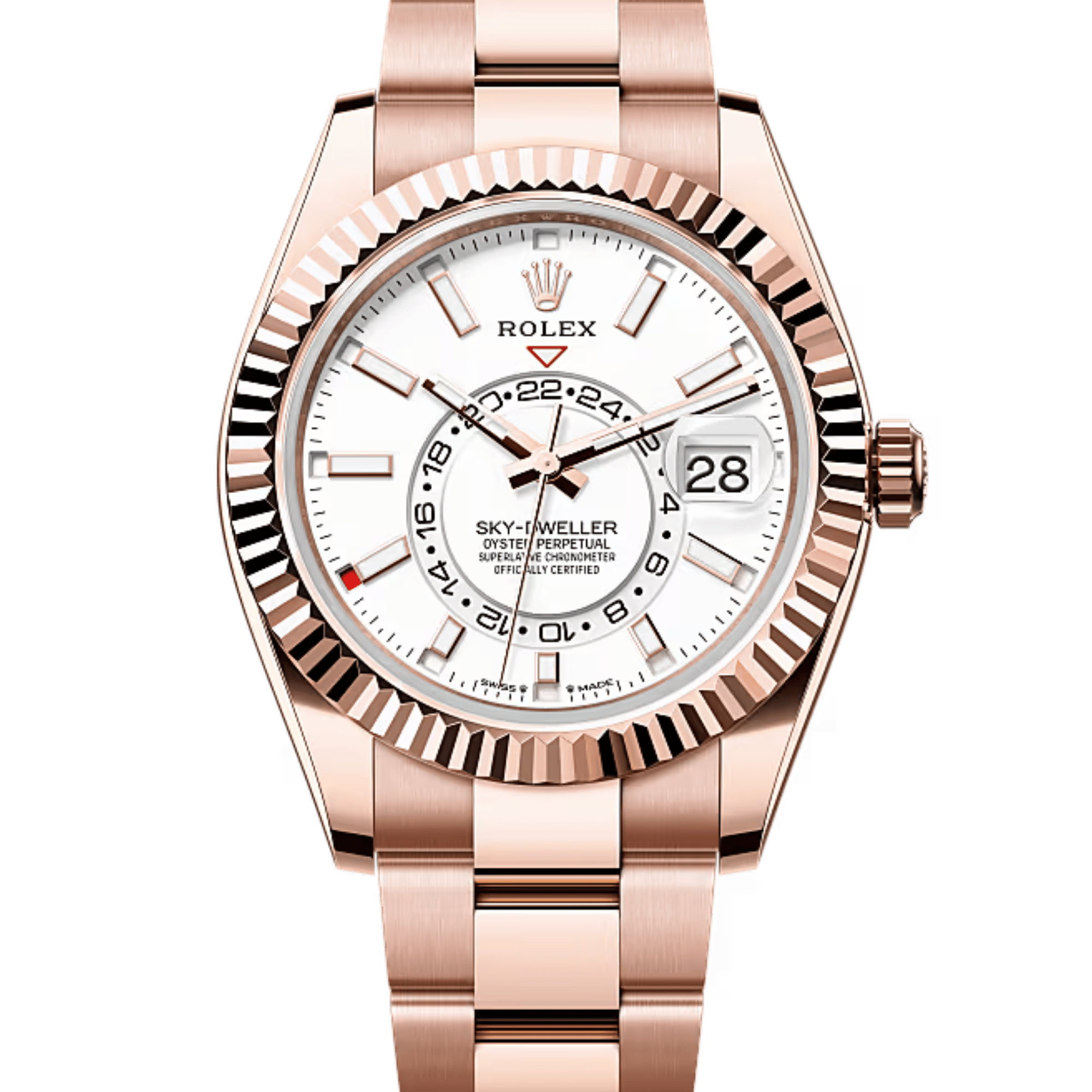 Sky-Dweller Rose Gold White Dial 42mm Product Image 1
