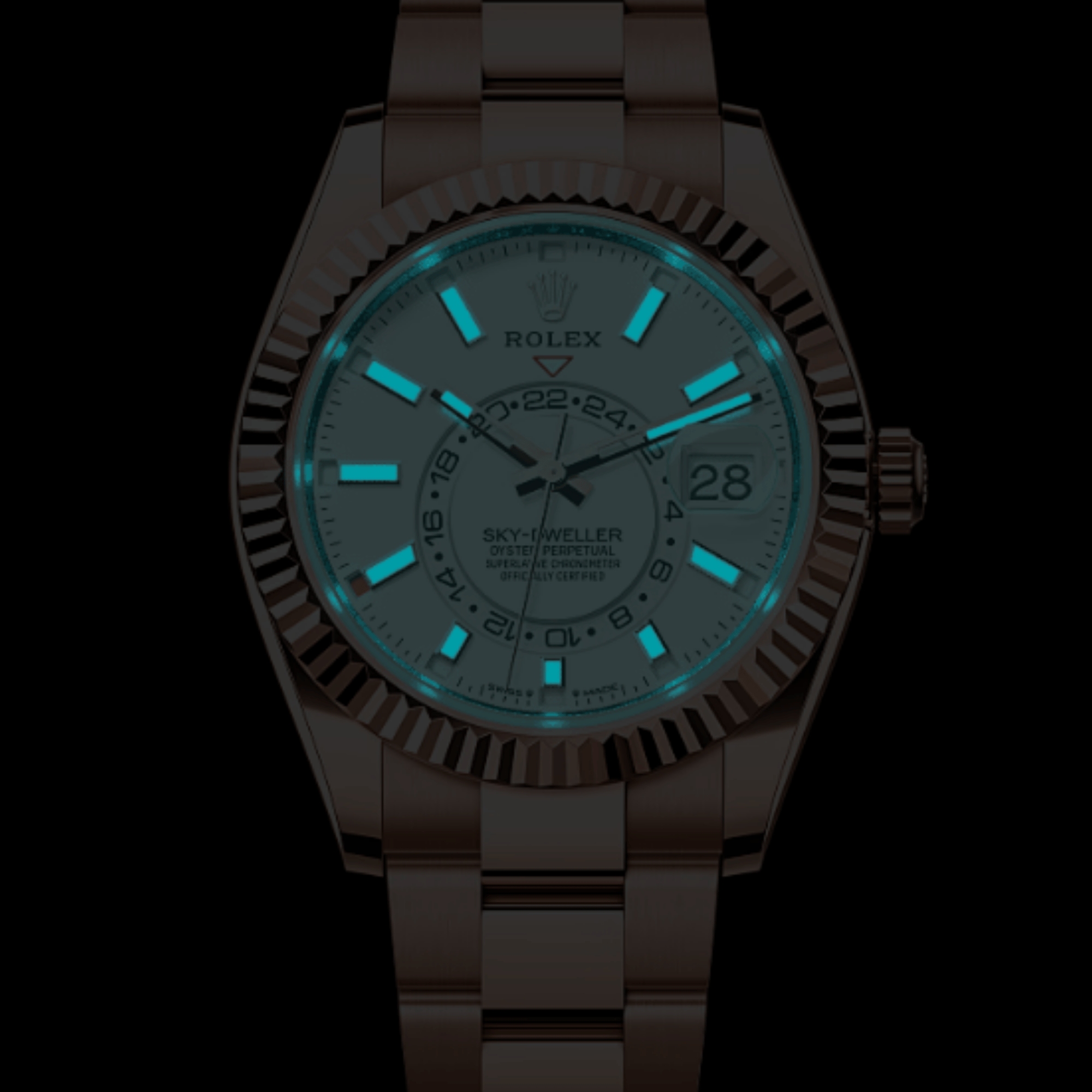 Sky-Dweller Rose Gold White Dial 42mm Product Image 2