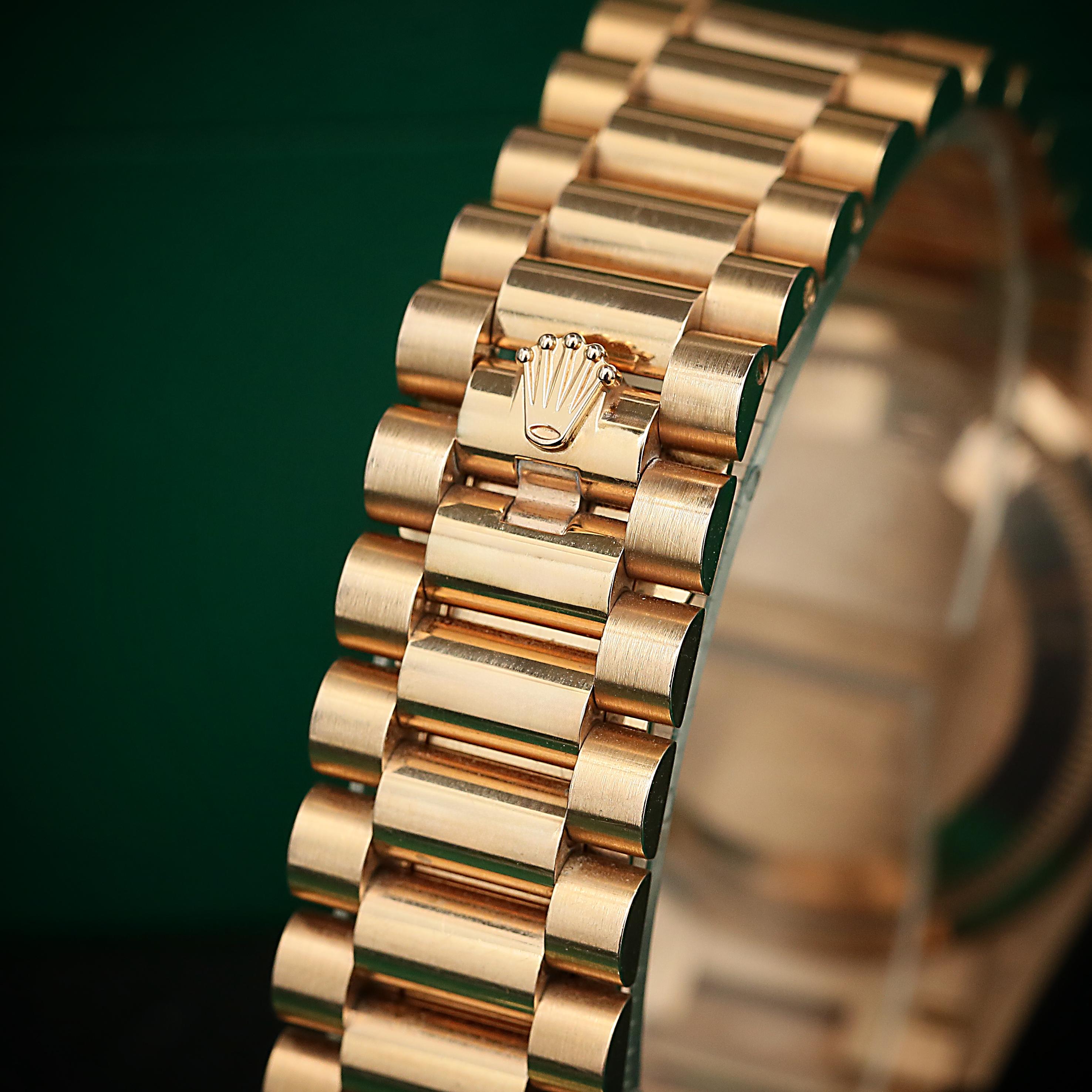 Day-Date Rose Gold Pave Dial 36mm Product Image 6