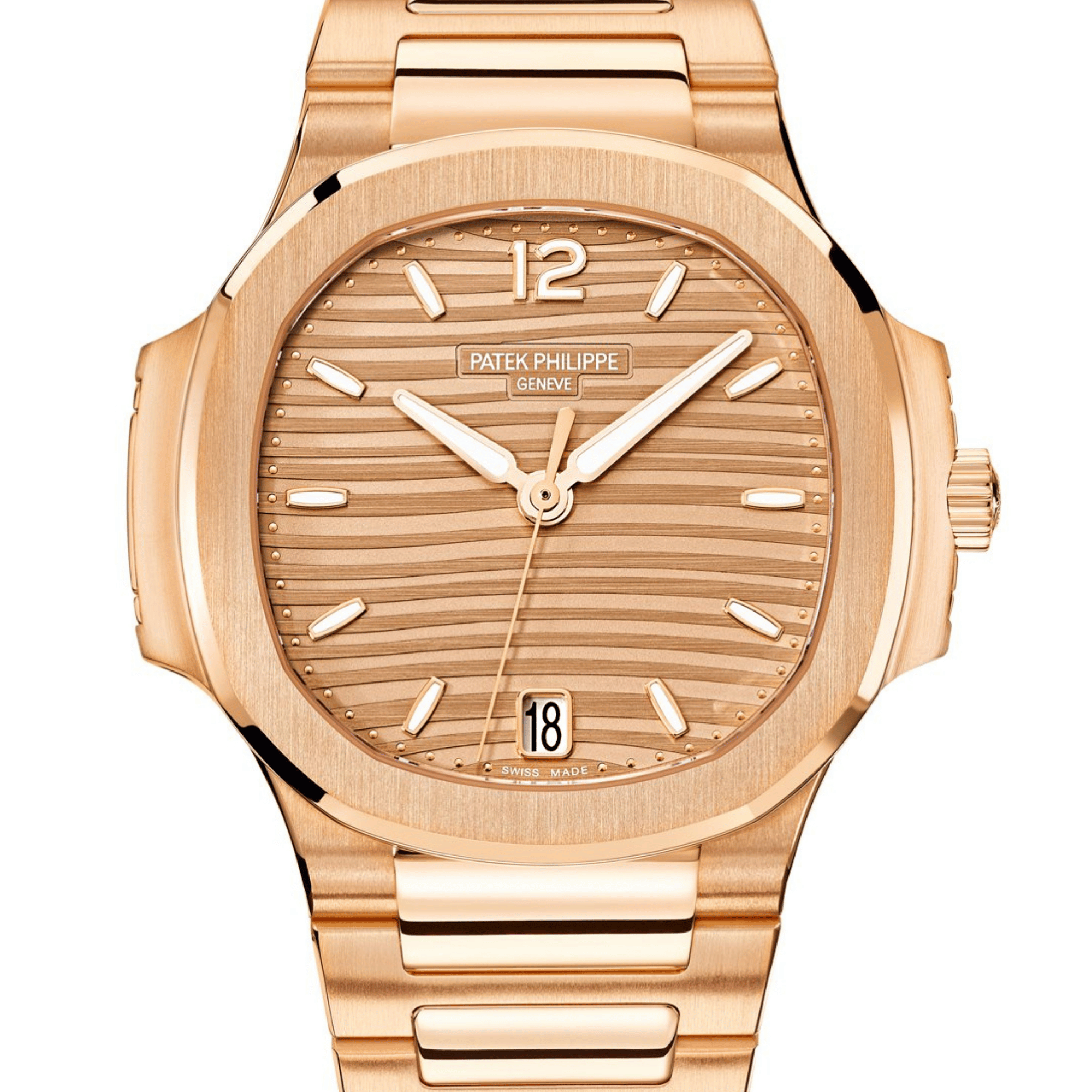 Nautilus Rose Gold Champagne Dial 35mm Product Image 1