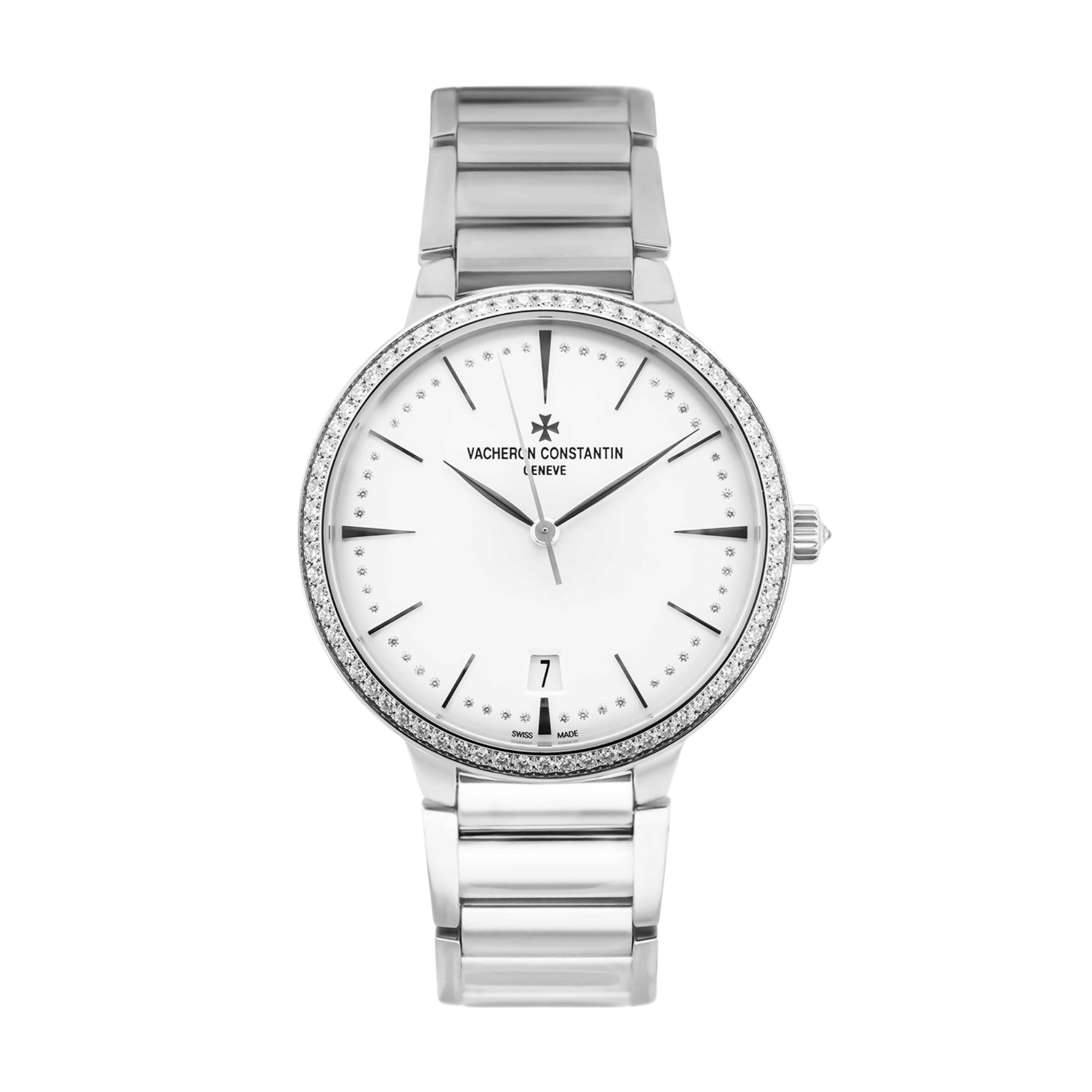 Patrimony Steel Diamond White Dial 36mm Product Image