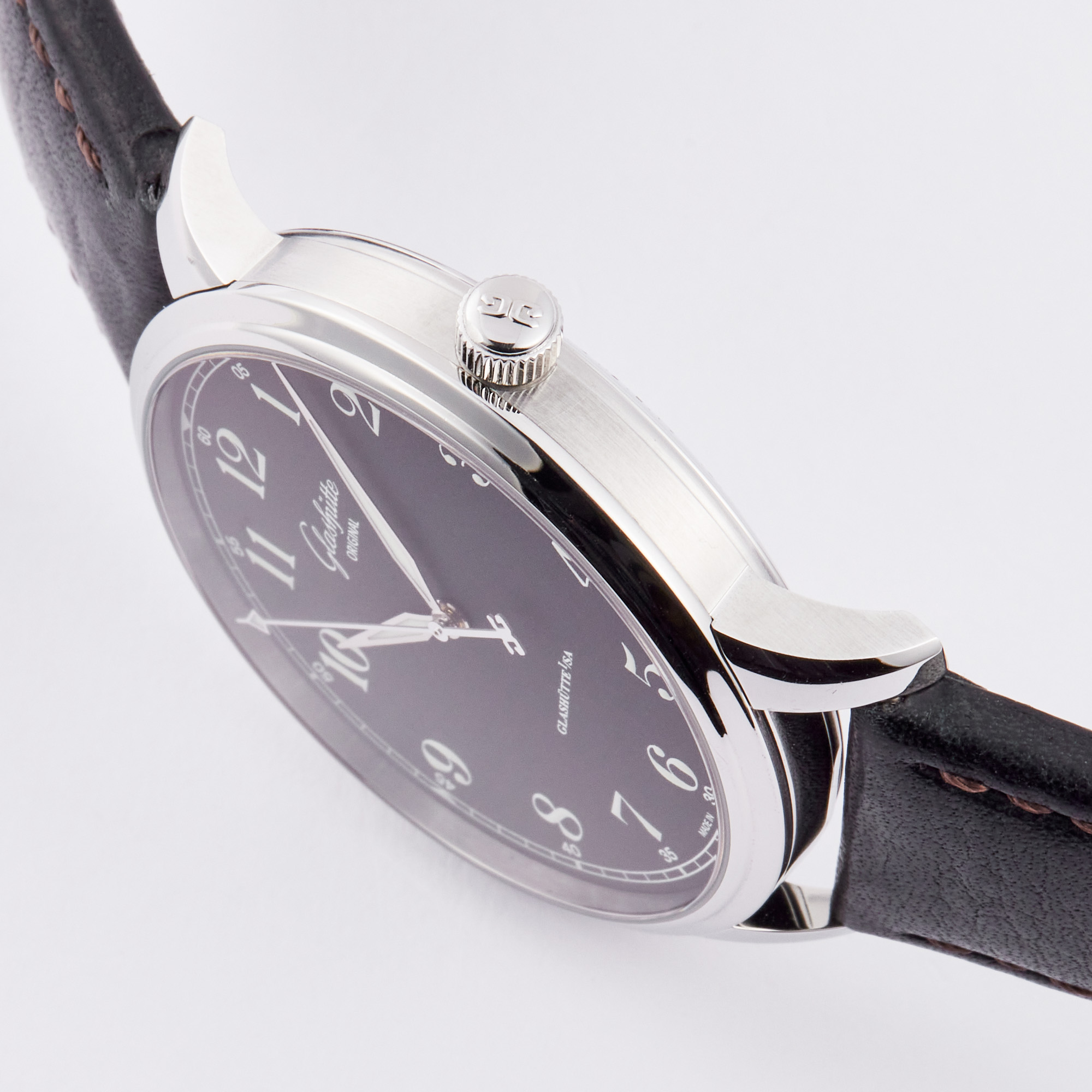 Senator Excellence Steel Black Dial 40mm Product Image 2