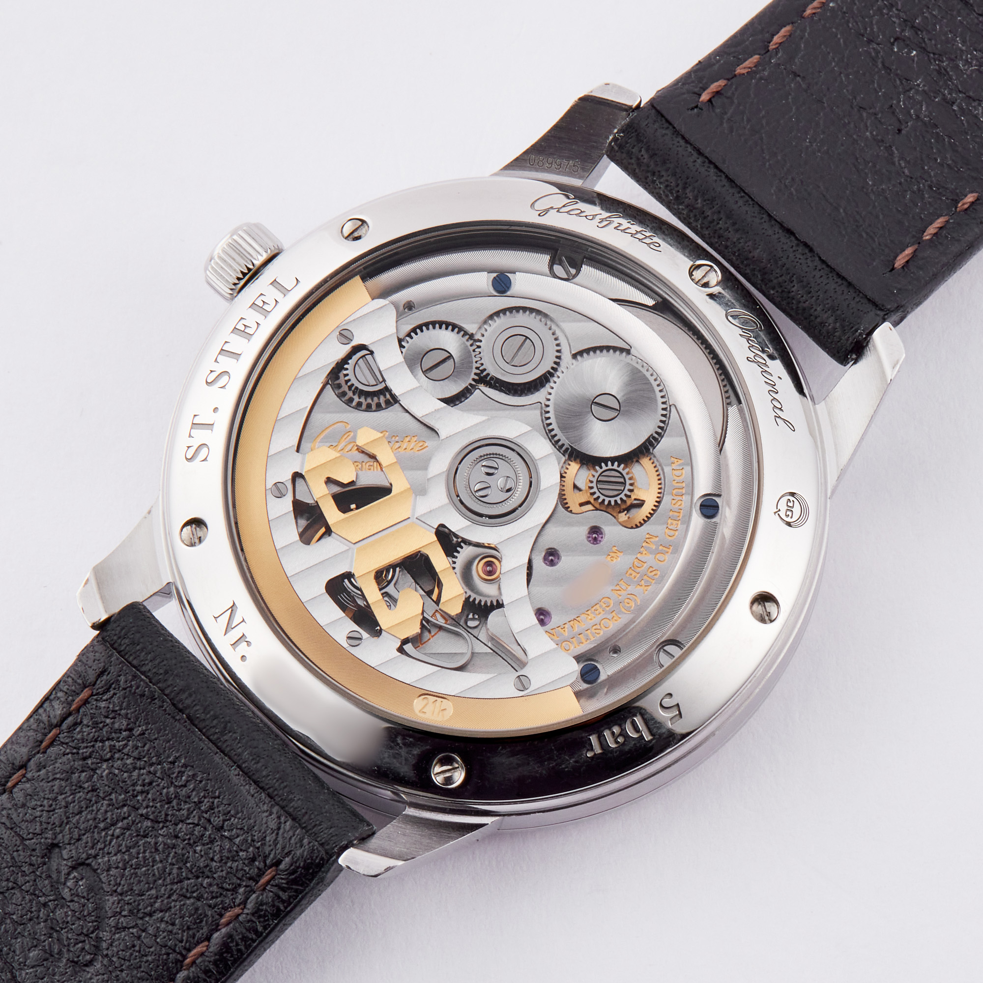Senator Excellence Steel Black Dial 40mm Product Image 6
