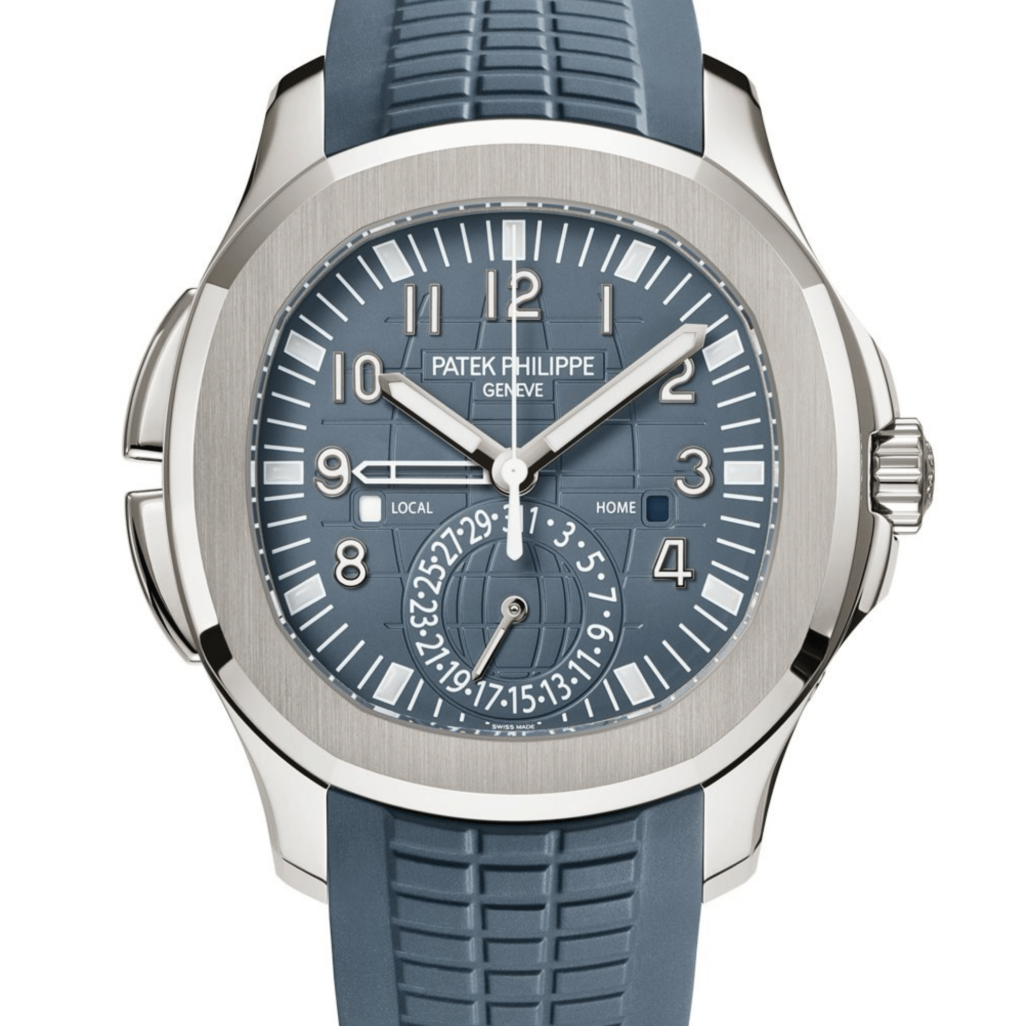 Aquanaut Travel Time White Gold Blue Dial 40mm Product Image 1