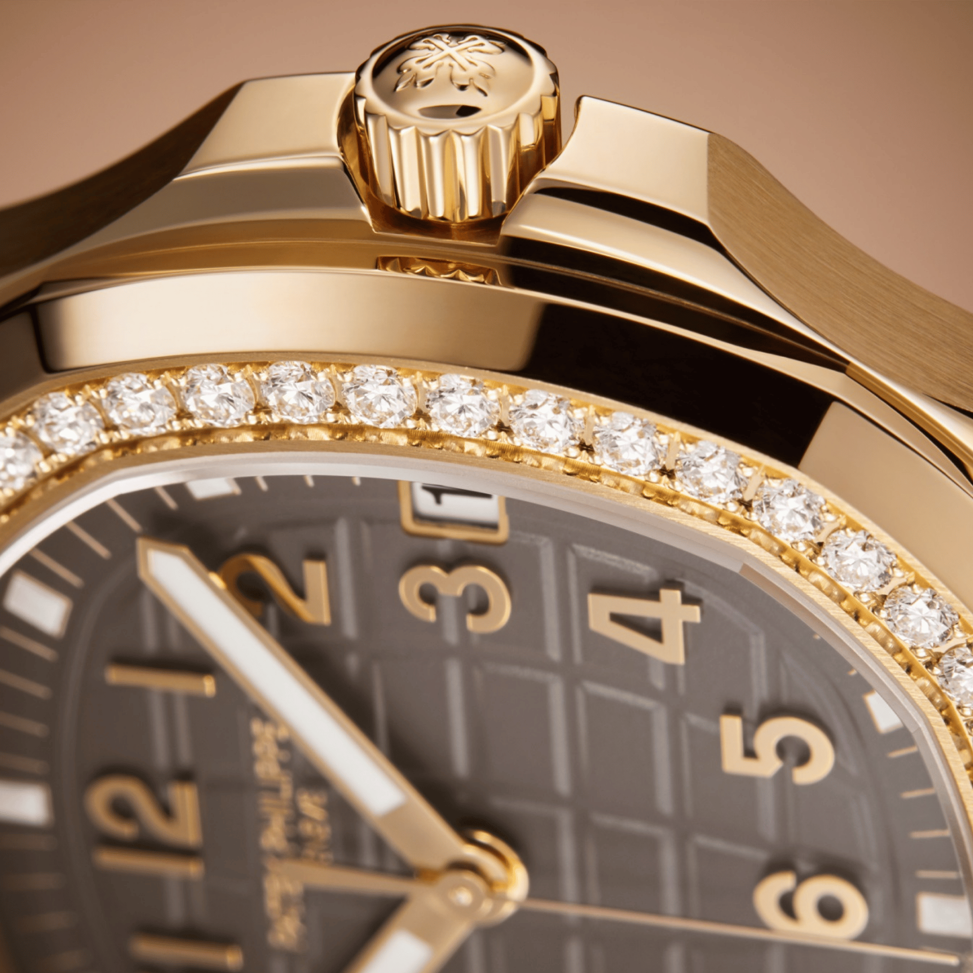 Aquanaut Rose Gold Diamond Brown Dial 38mm Product Image 3