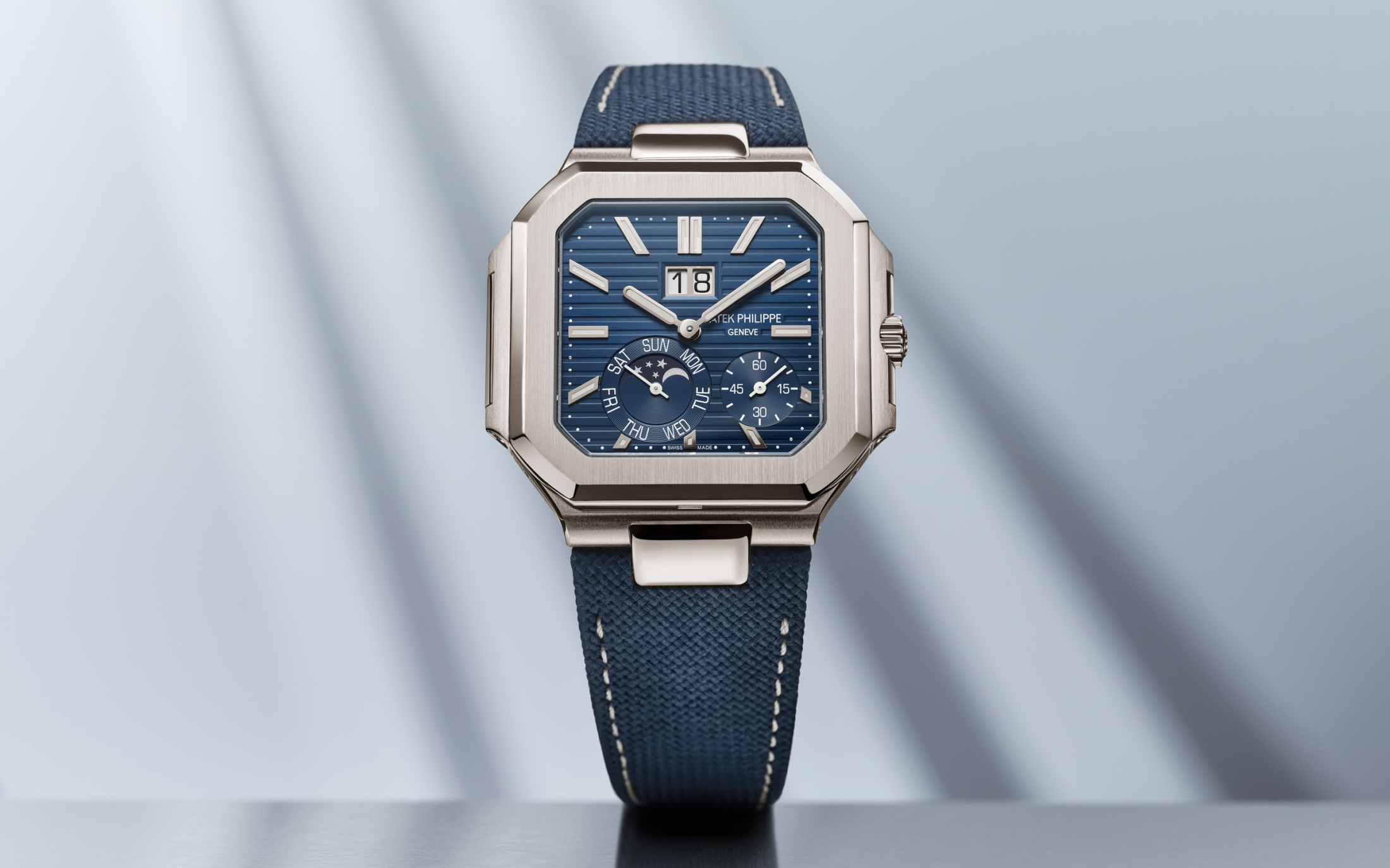 Cubitus Instantaneous Grand Date Platinum Blue Dial 45mm Product Image 1