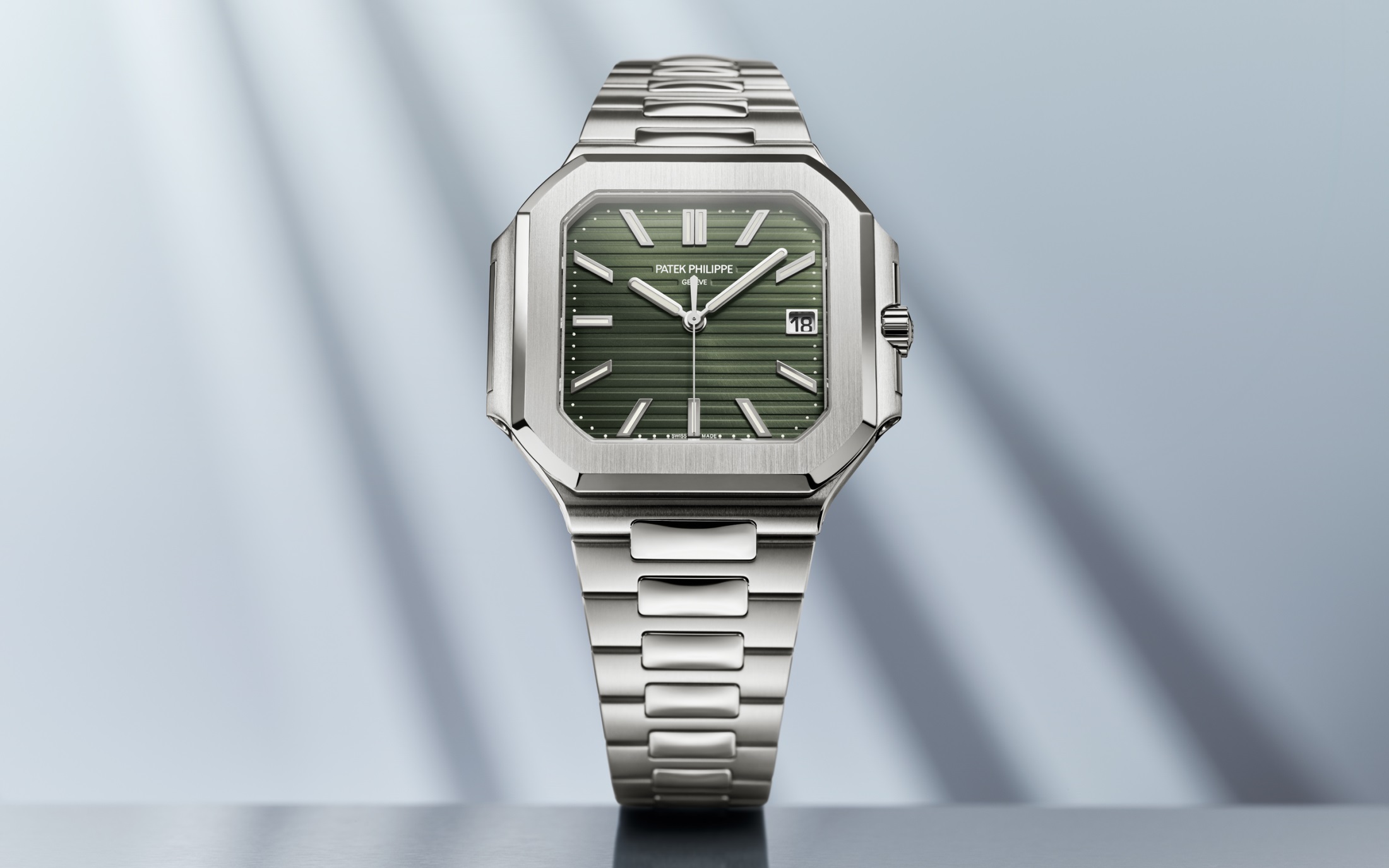 Cubitus Date Steel Green Dial 45mm Product Image 1