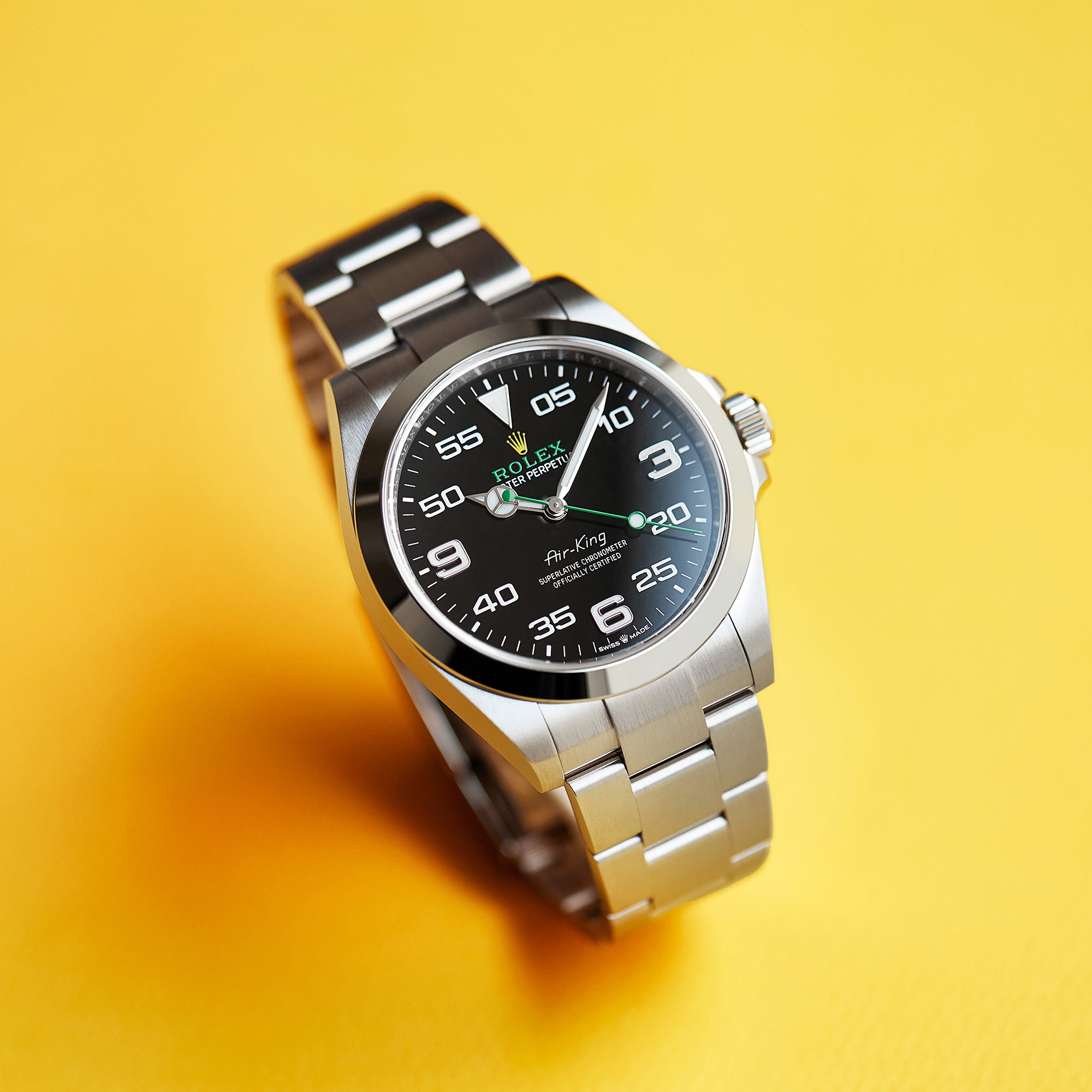 Air-King Steel Black Dial 40mm Product Image