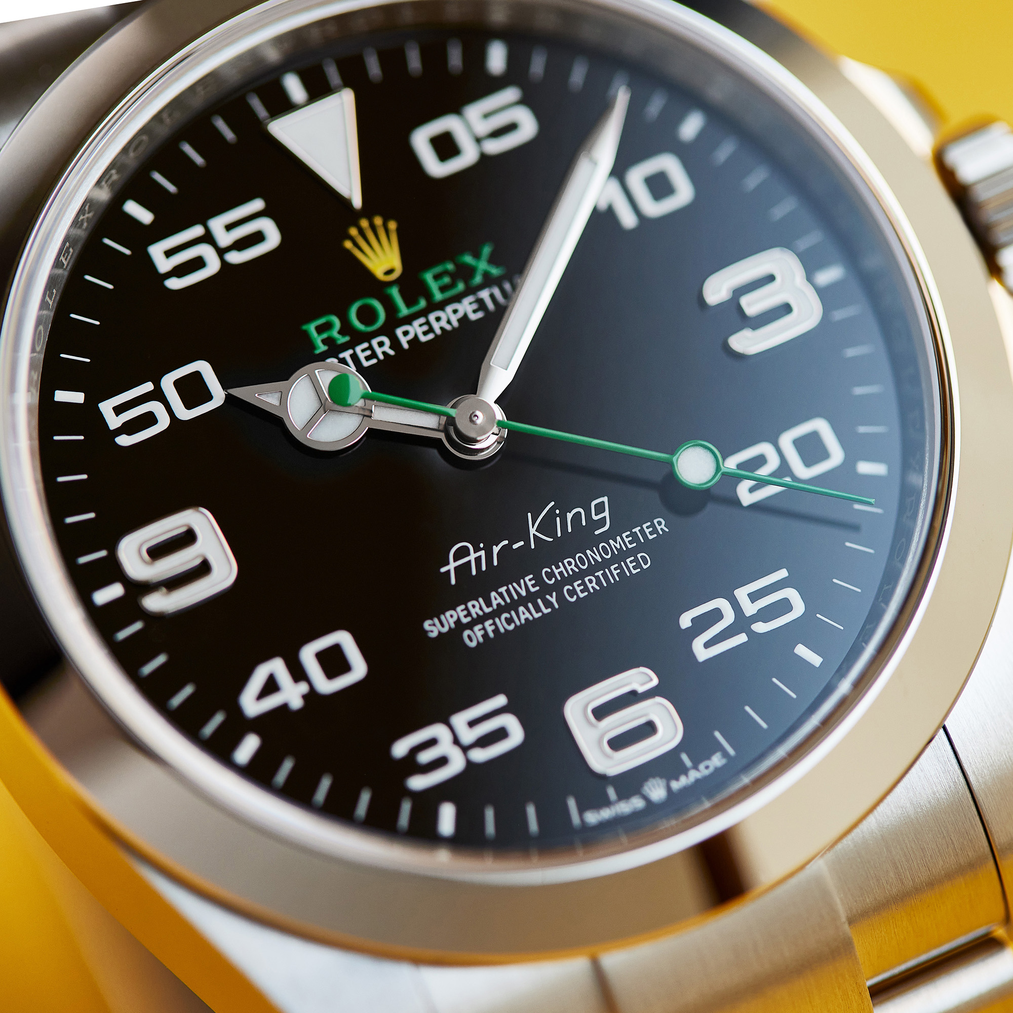 Air-King Steel Black Dial 40mm Product Image
