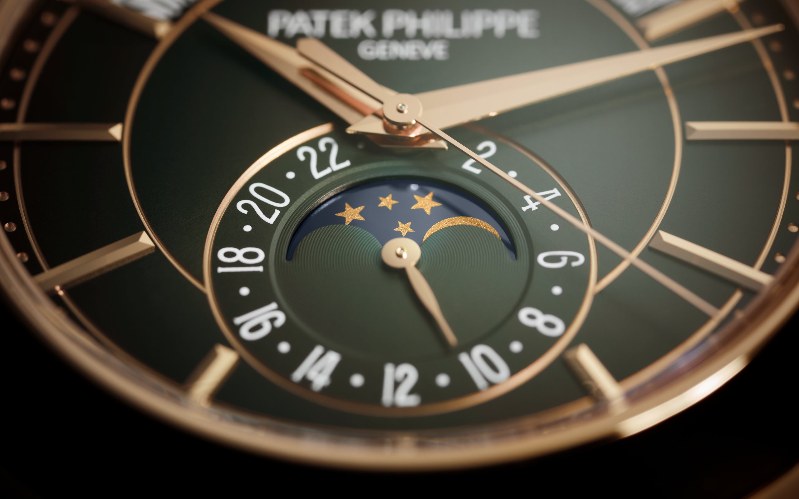 Annual Calendar Rose Gold Green Dial 40mm Product Image 3