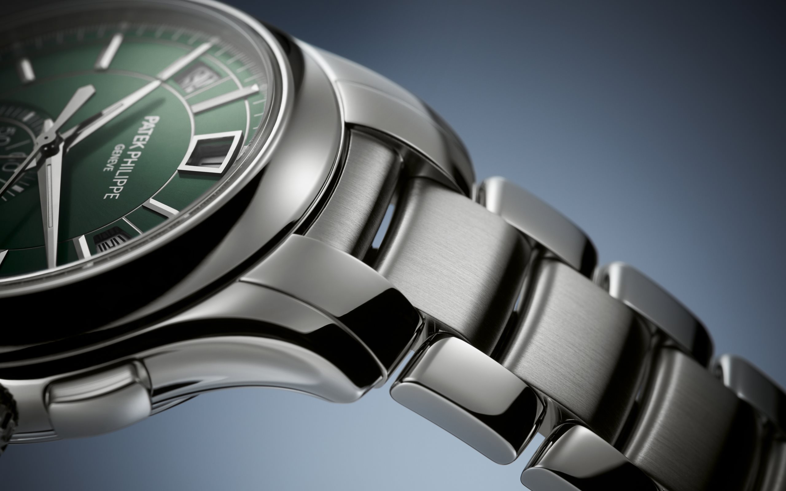 Annual Calendar Chronograph Steel Green Dial 42mm Product Image 4