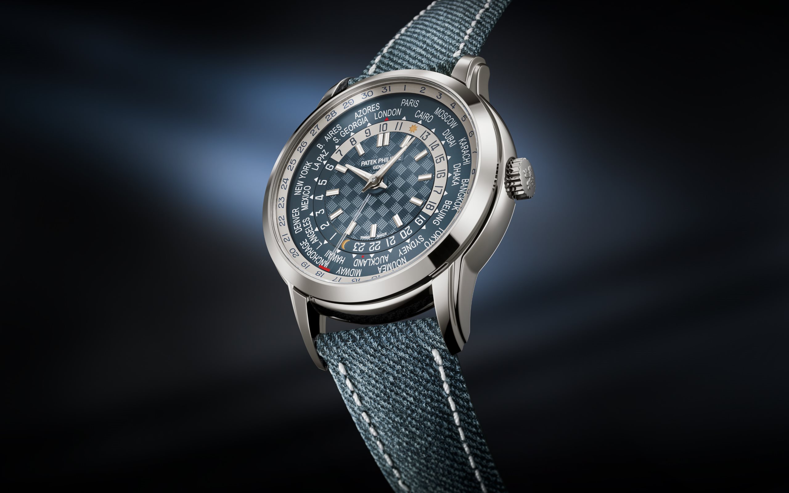 Complications World Time White Gold Blue Dial 40mm Product Image 1