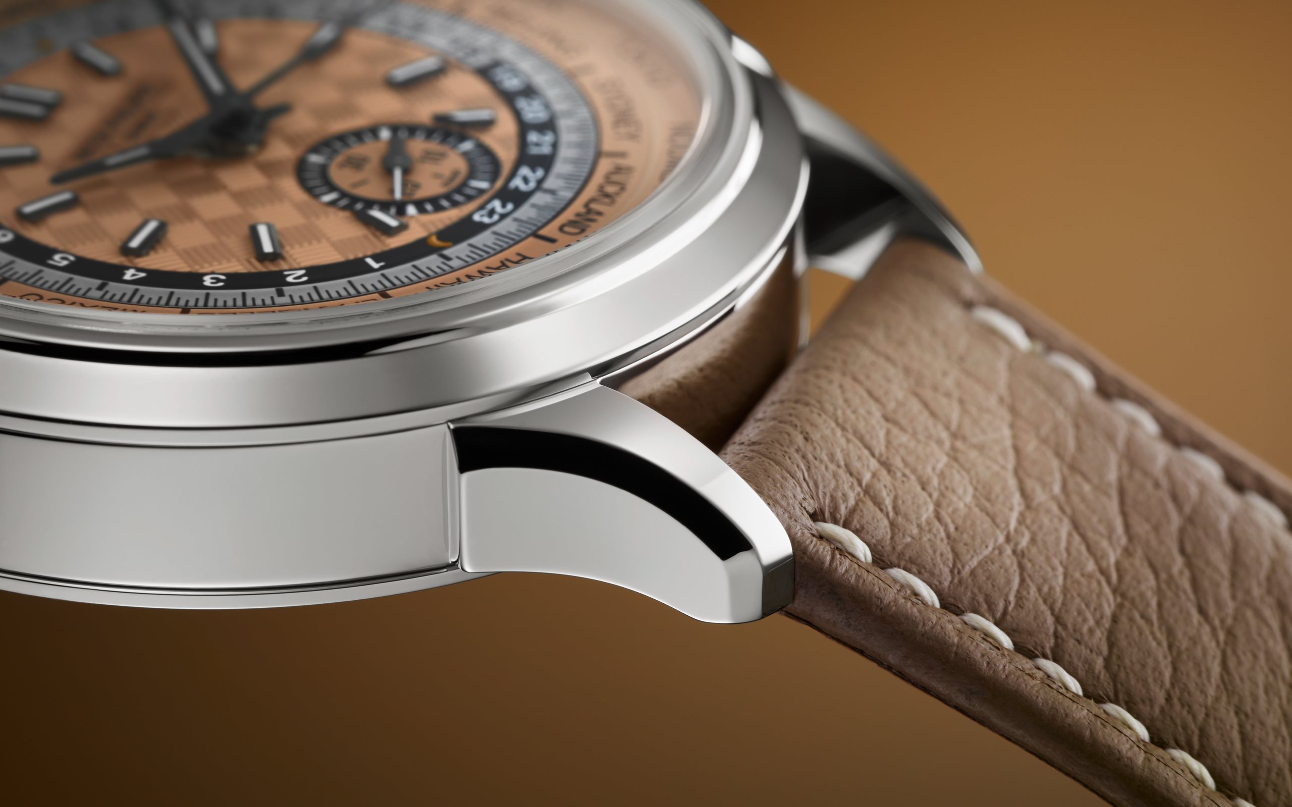 Complications World Time Chronograph Steel Salmon Dial 41mm Product Image 4